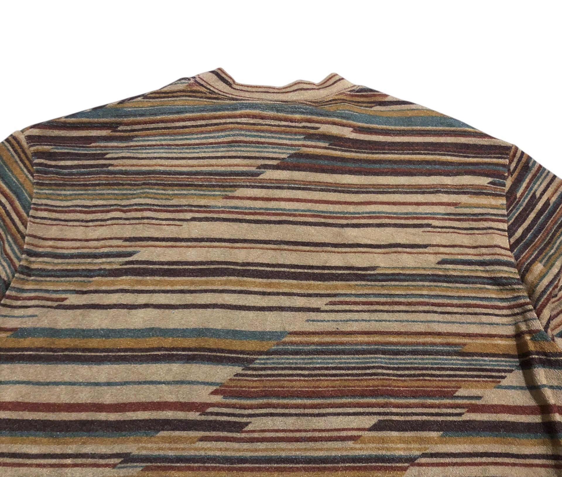 Katharine Hamnett London 🔥Vintage KATHERINE HAMNETT Striped Archive Longsleeve Shirt Size M / US 6-8 / IT 42-44 - 8 Thumbnail