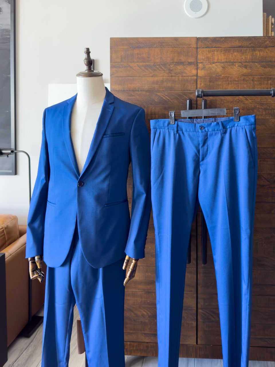 Zara Zara Navy Suit 40 + extra pants 31+32: Like New Size 40R - 4 Thumbnail