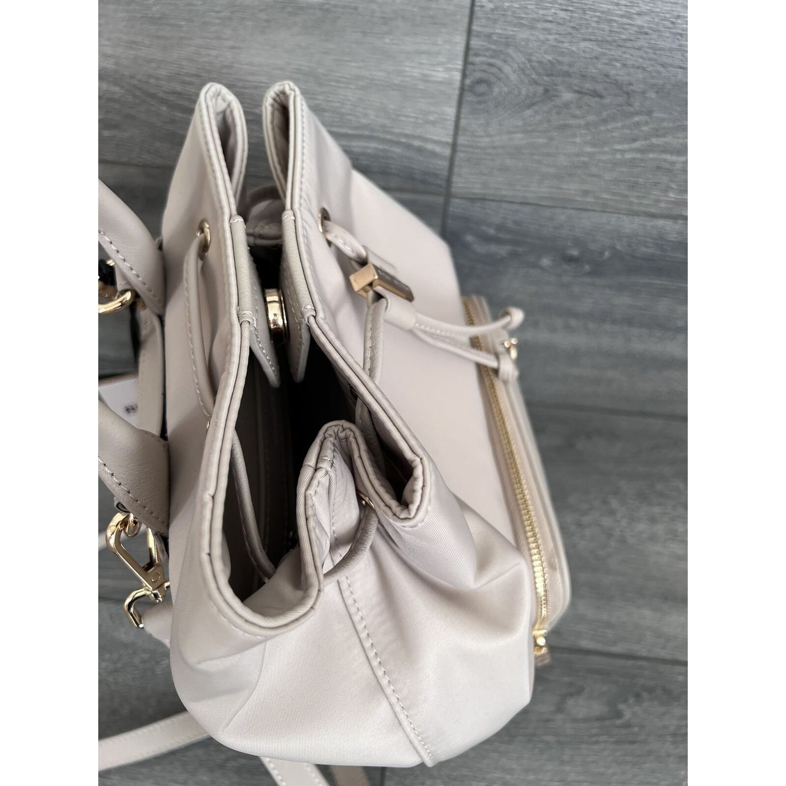 Celine CÉLINE DION Gray with gold Size Medium Bag B000489 Size ONE SIZE - 18 Thumbnail