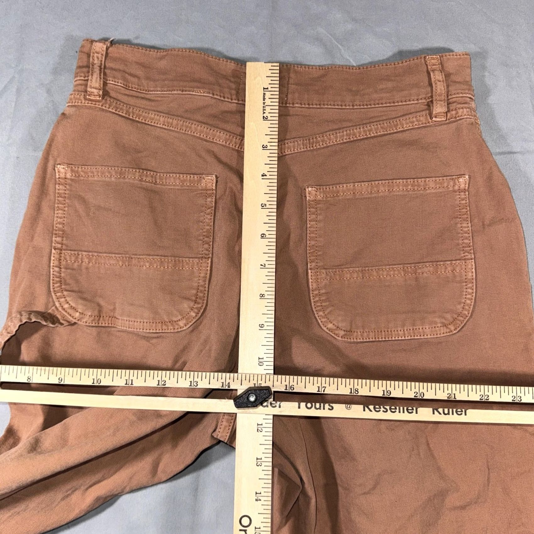 Marine Layer Marine Layer Pants Womens 4 Brown Twill Chino Utility Pockets Relaxed Crop Pants Brown Women Chino 4 Casual Fall Mens? No Size 27" / US 4 / IT 40 - 6 Thumbnail