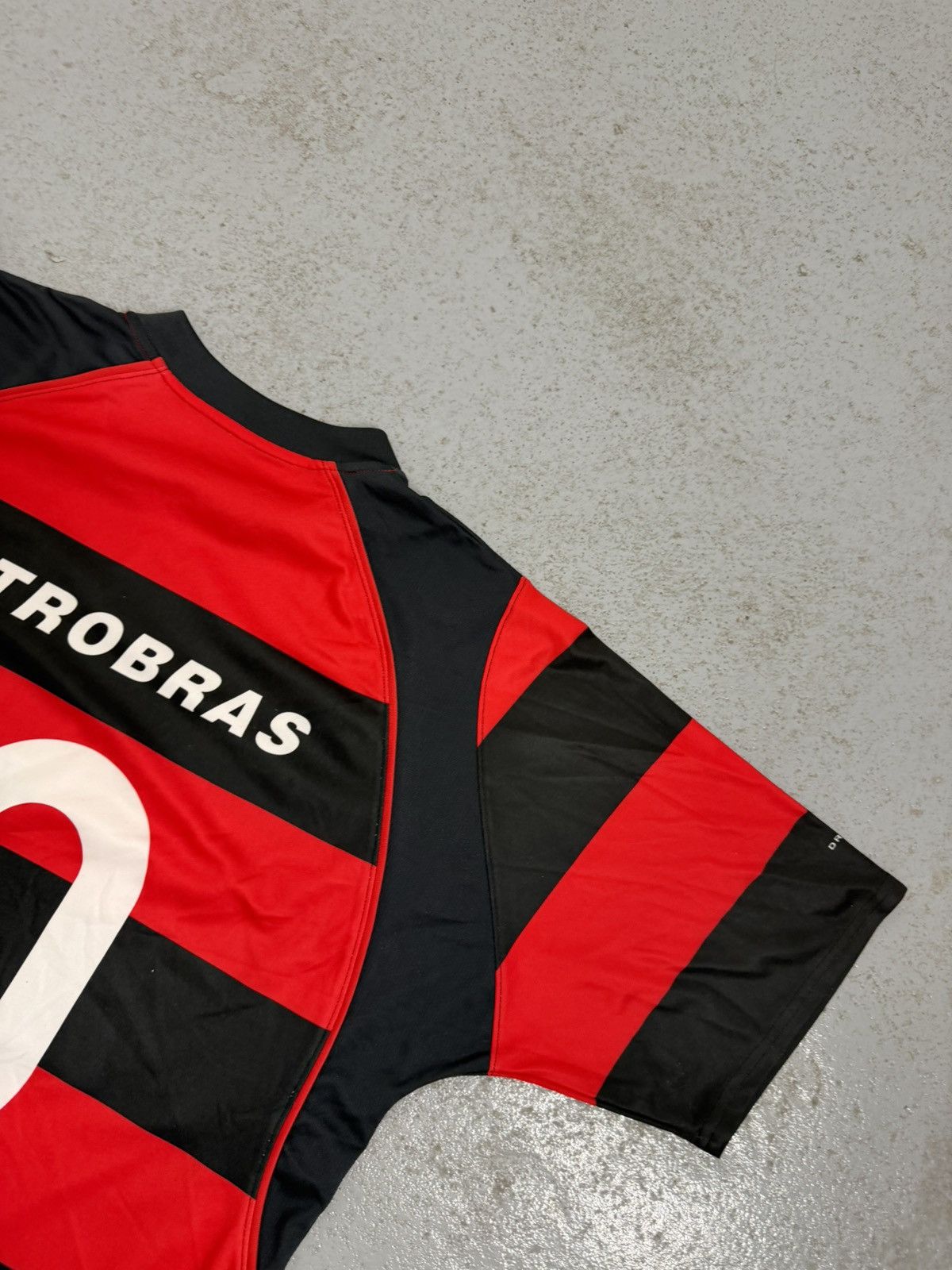 Nike 2002/04 Flamengo Home 10 Petrobras Soccer Jersey Size US XL / EU 56 / 4 - 15 Thumbnail