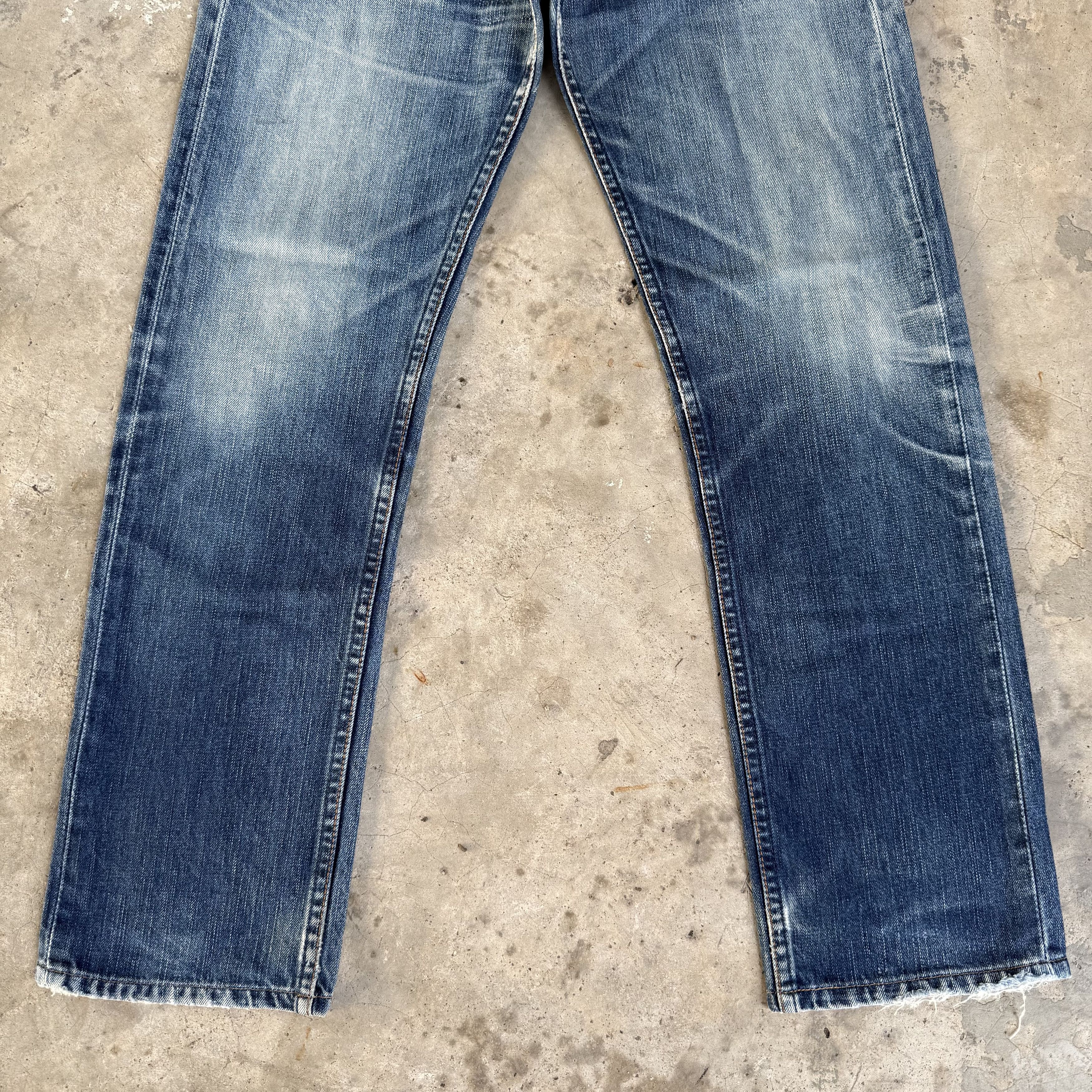 Levi's Vintage Clothing Vintage Levi's 505 Faded Mud washer Denim Jean Size US 31 - 3 Thumbnail