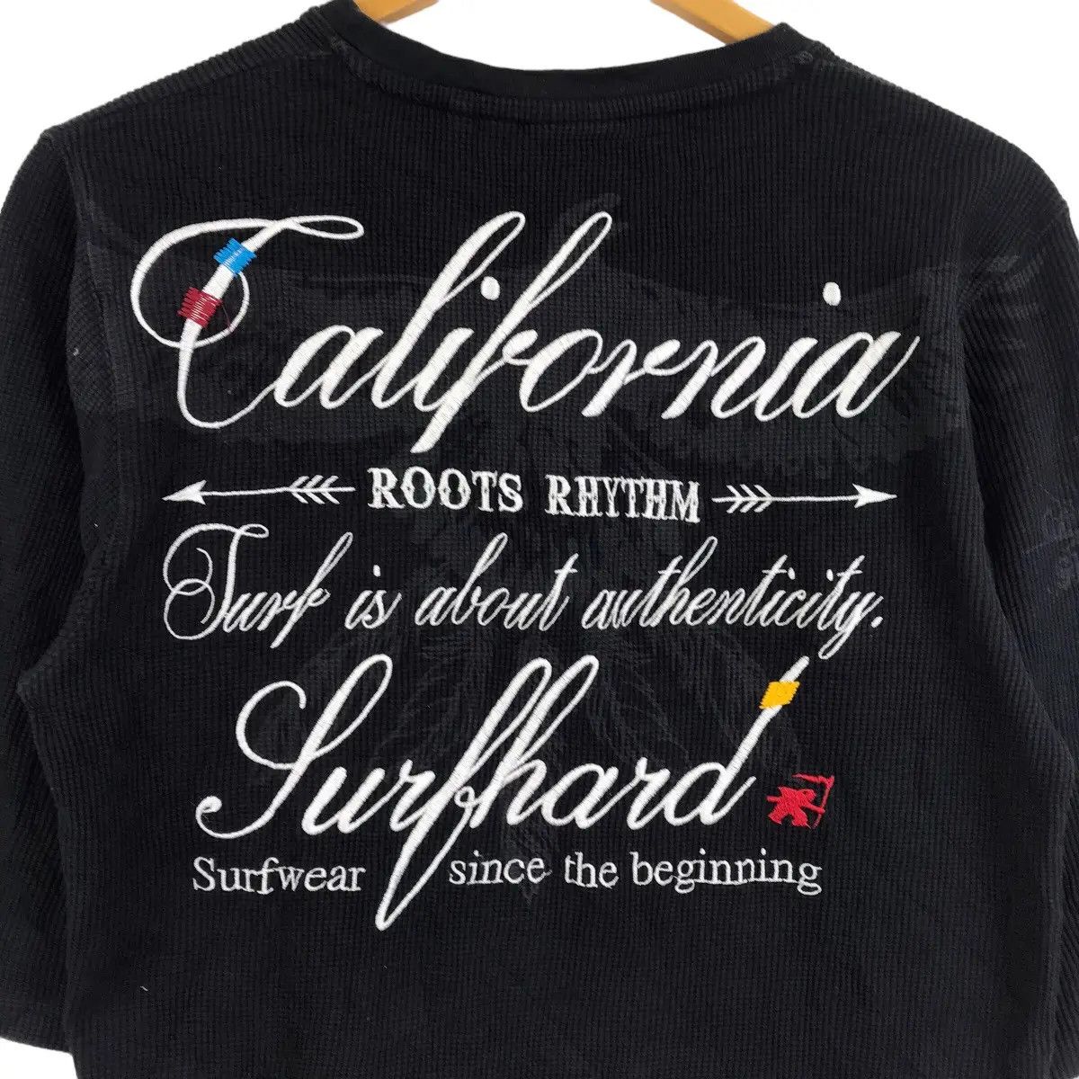 Gotcha Vtg GOTCHA SKATEBOARD SURFING Henley Tee Shirt Size L / US 10 / IT 46 - 8 Thumbnail
