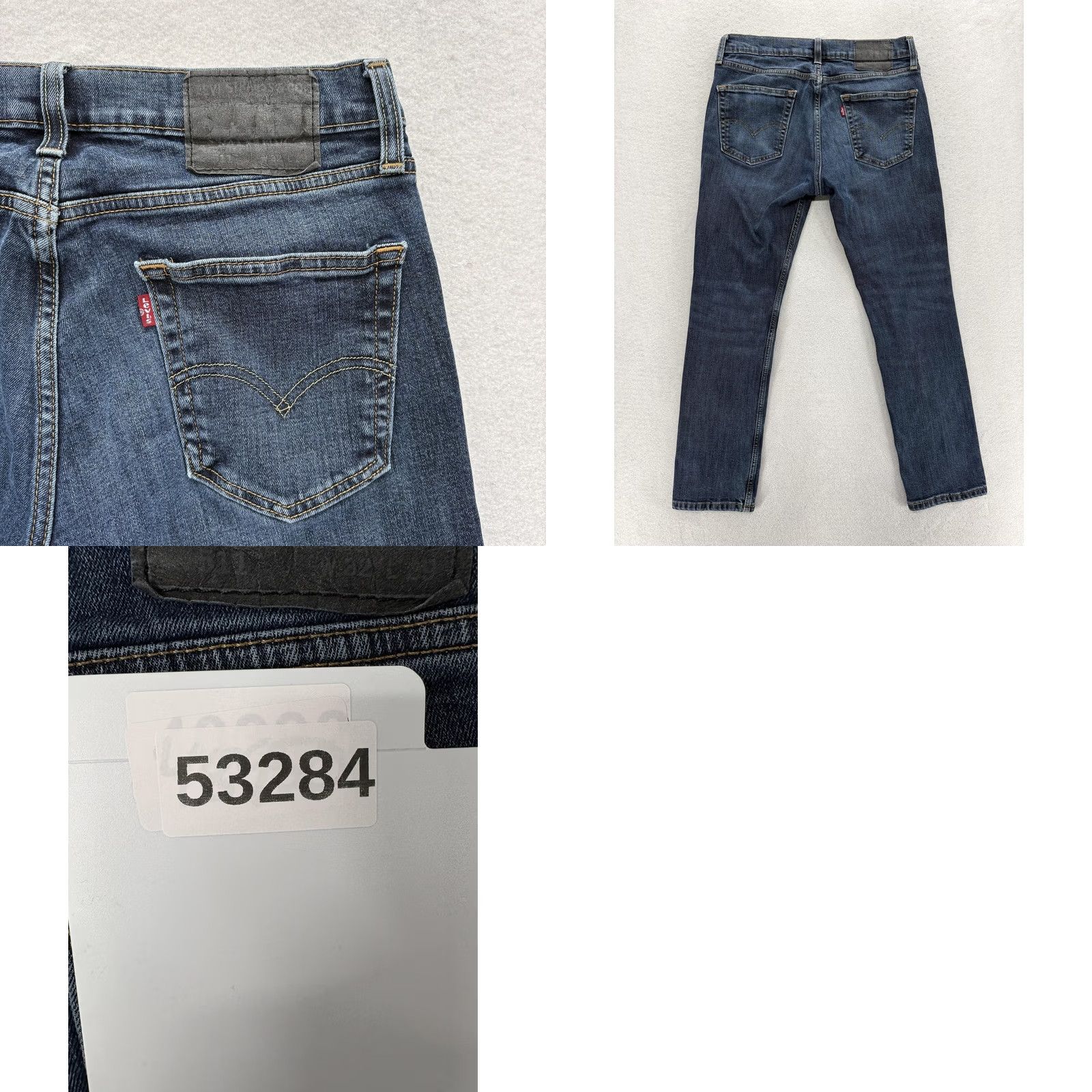 Levi's Levis 511 Jeans Mens Slim Straight Stretch Denim Pants 32x29 Blue Medium Wash Size US 32 / EU 48 - 9 Thumbnail