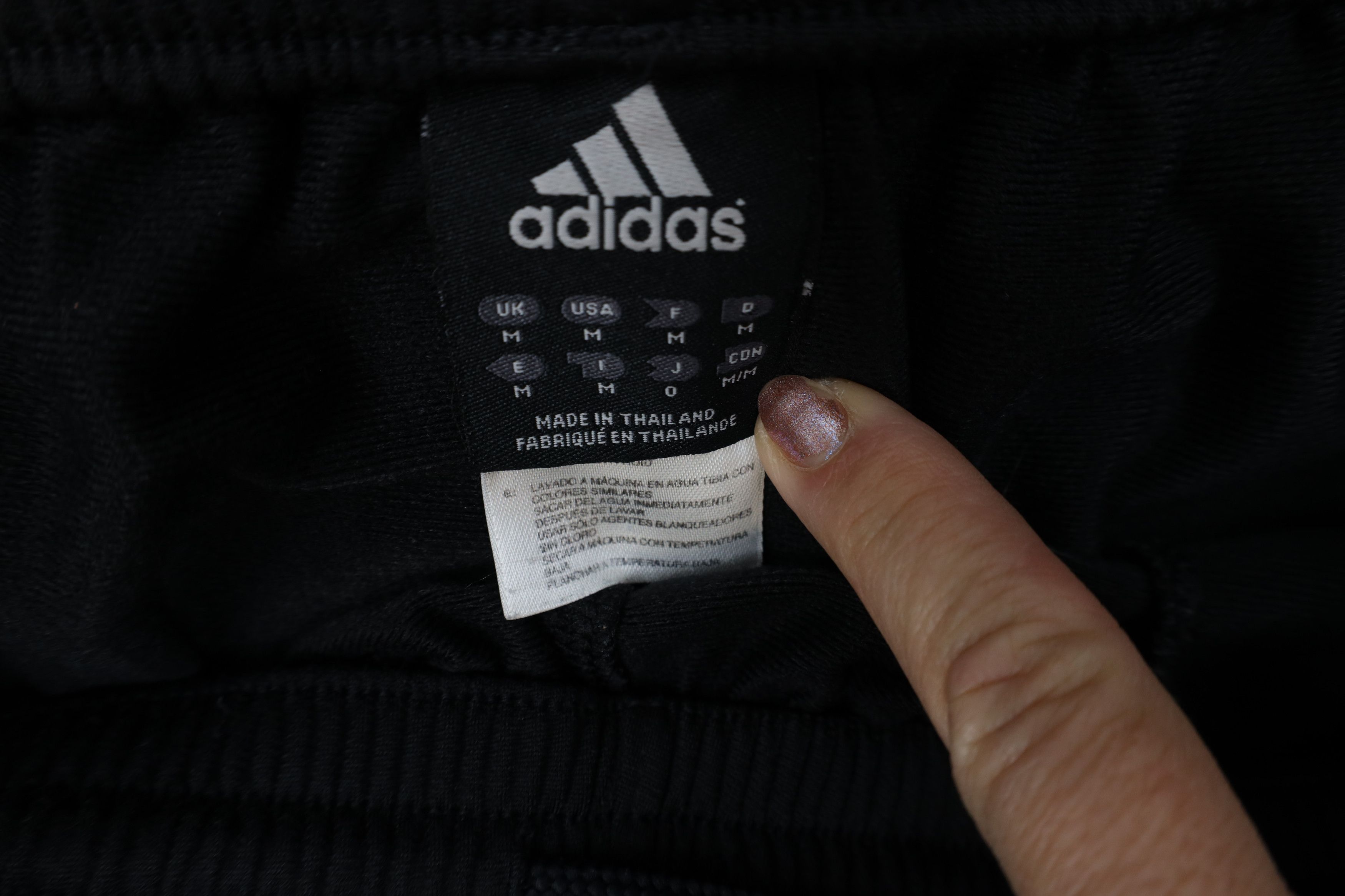 Adidas Vintage Y2K Adidas Striped Wide Leg Sweatpants Pants Black Size US 34 / EU 50 - 8 Thumbnail