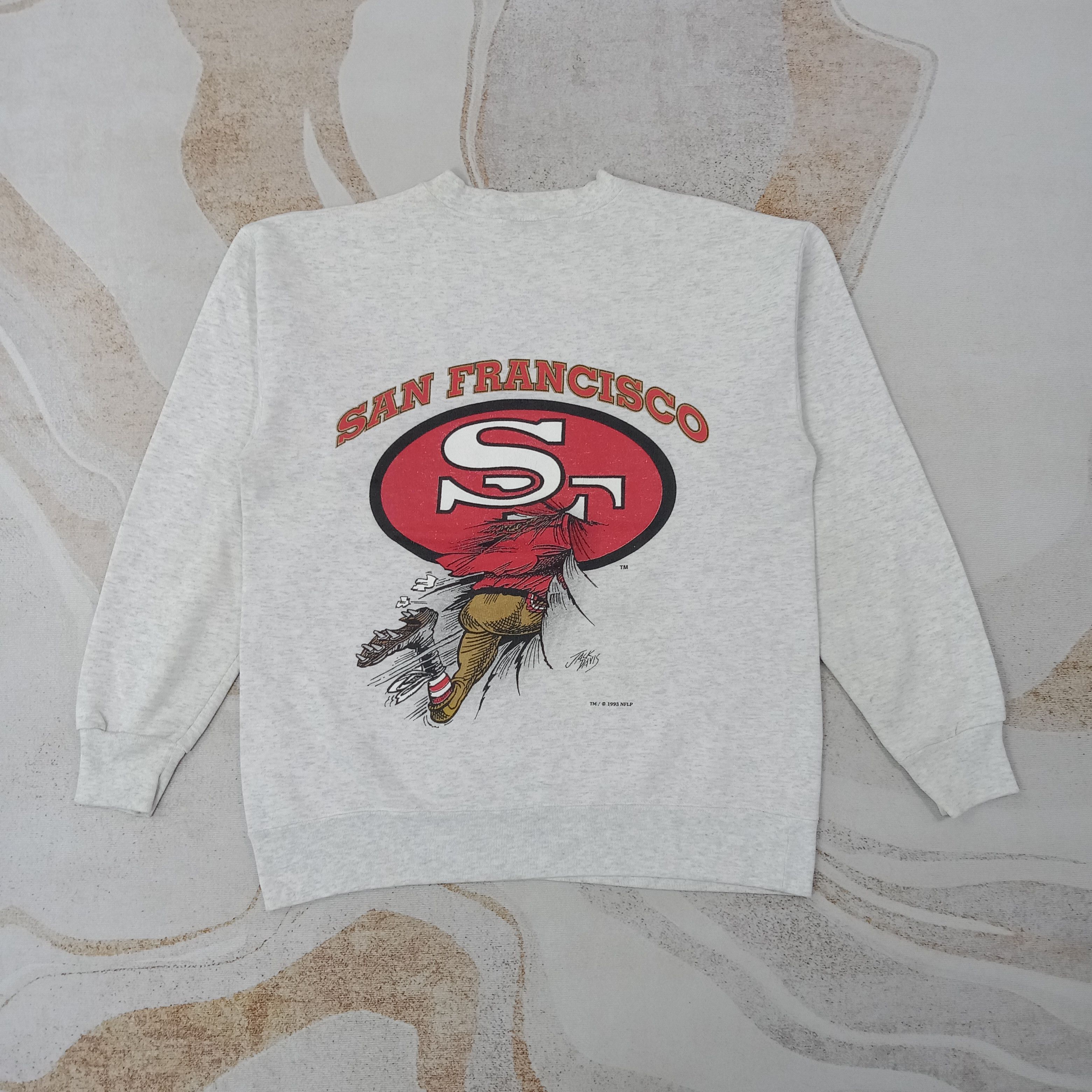Nutmeg San Francisco 49ers Football Team Sweatshirt C261N7 Size US M / EU 48-50 / 2 - 6 Thumbnail