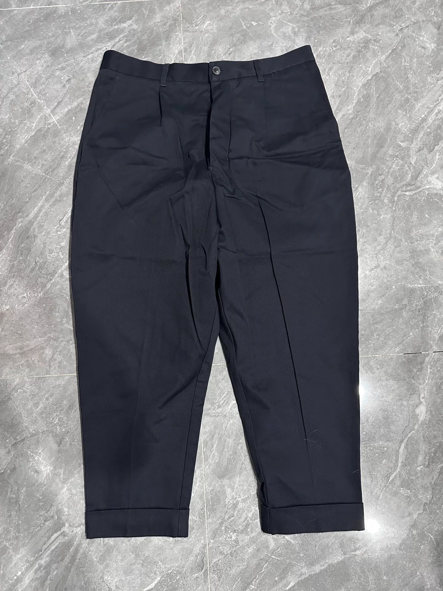 AMI AMI PARIS Embroidered Wide Leg Trousers Size US 30 / EU 46 - 1 Thumbnail