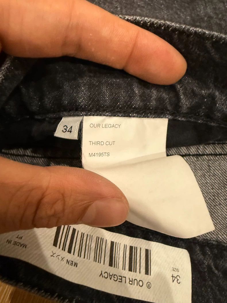 Our Legacy Our Legacy Vintage water-washed jeans Size US 34 / EU 50 - 3 Thumbnail