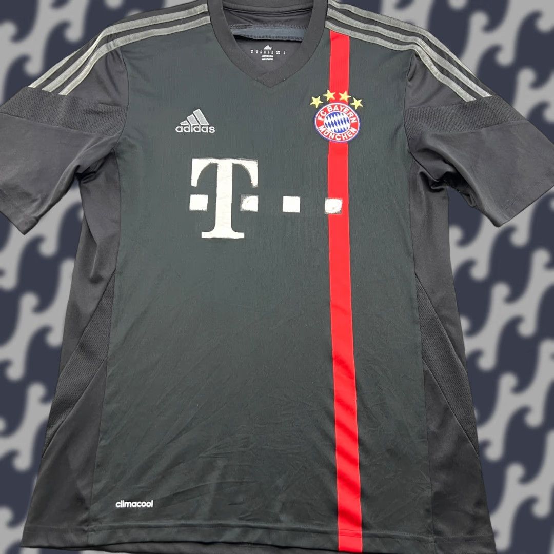 Adidas adidas Bayern Munich 2014 2015 Third Football Jersey Medium Shirt Soccer Size US M / EU 48-50 / 2 - 1 Thumbnail