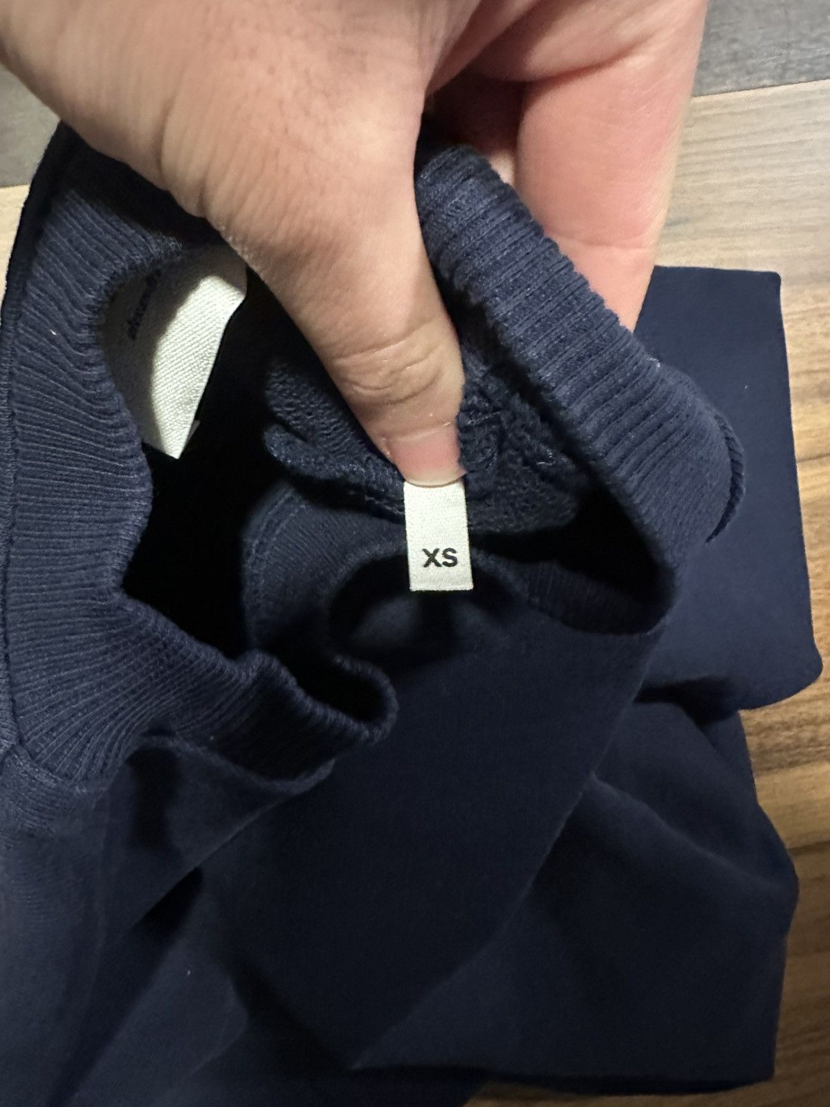 AMI AMI Alexandre Mattiussi Navy Crewneck Sweatshirt Size US XS / EU 42 / 0 - 8 Thumbnail