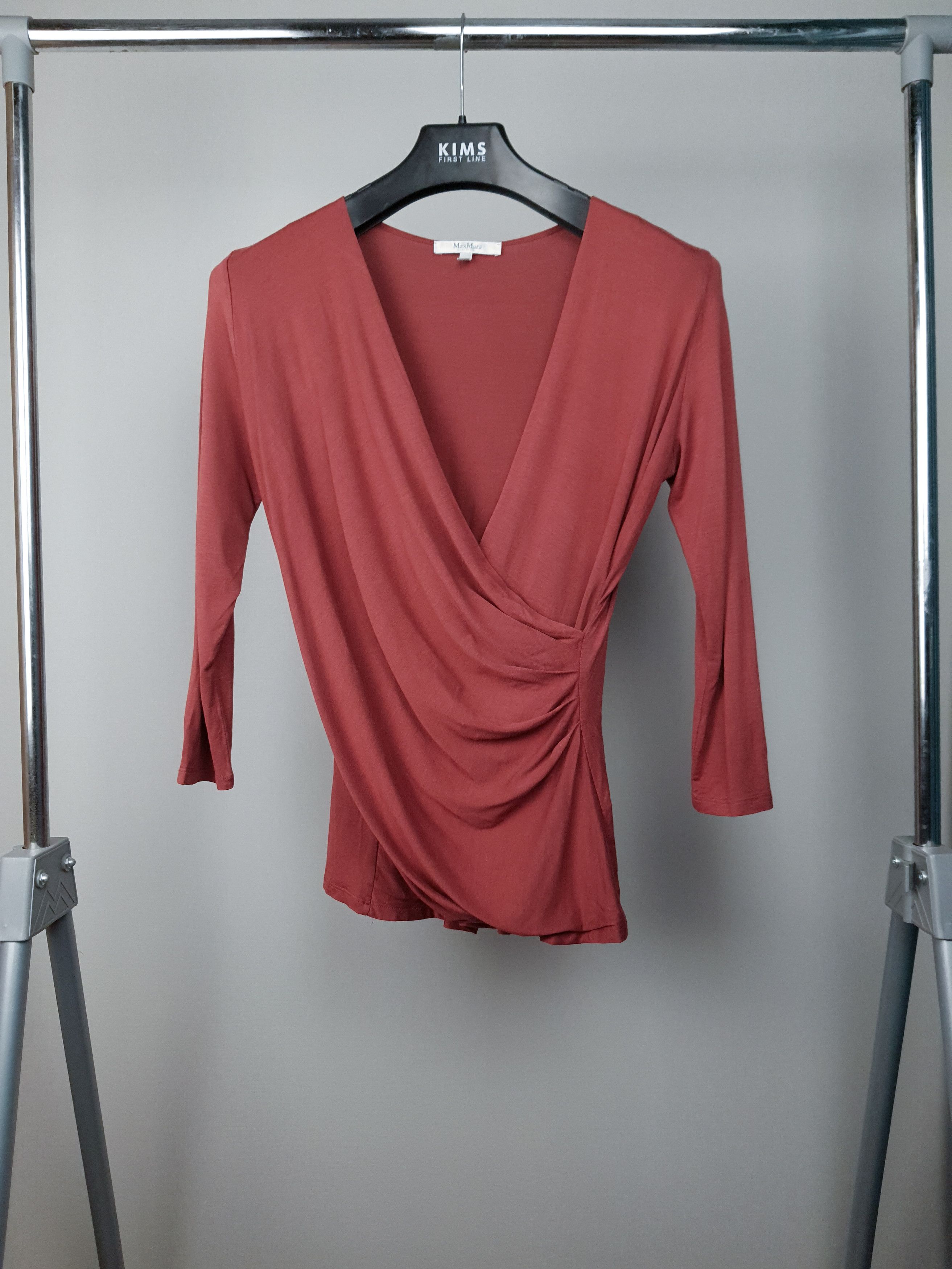 Japanese Brand × Max Mara RARE Max Mara ONLY FOR JAPAN Catwalk V Neck Dress Size M / US 6-8 / IT 42-44 - 1 Thumbnail