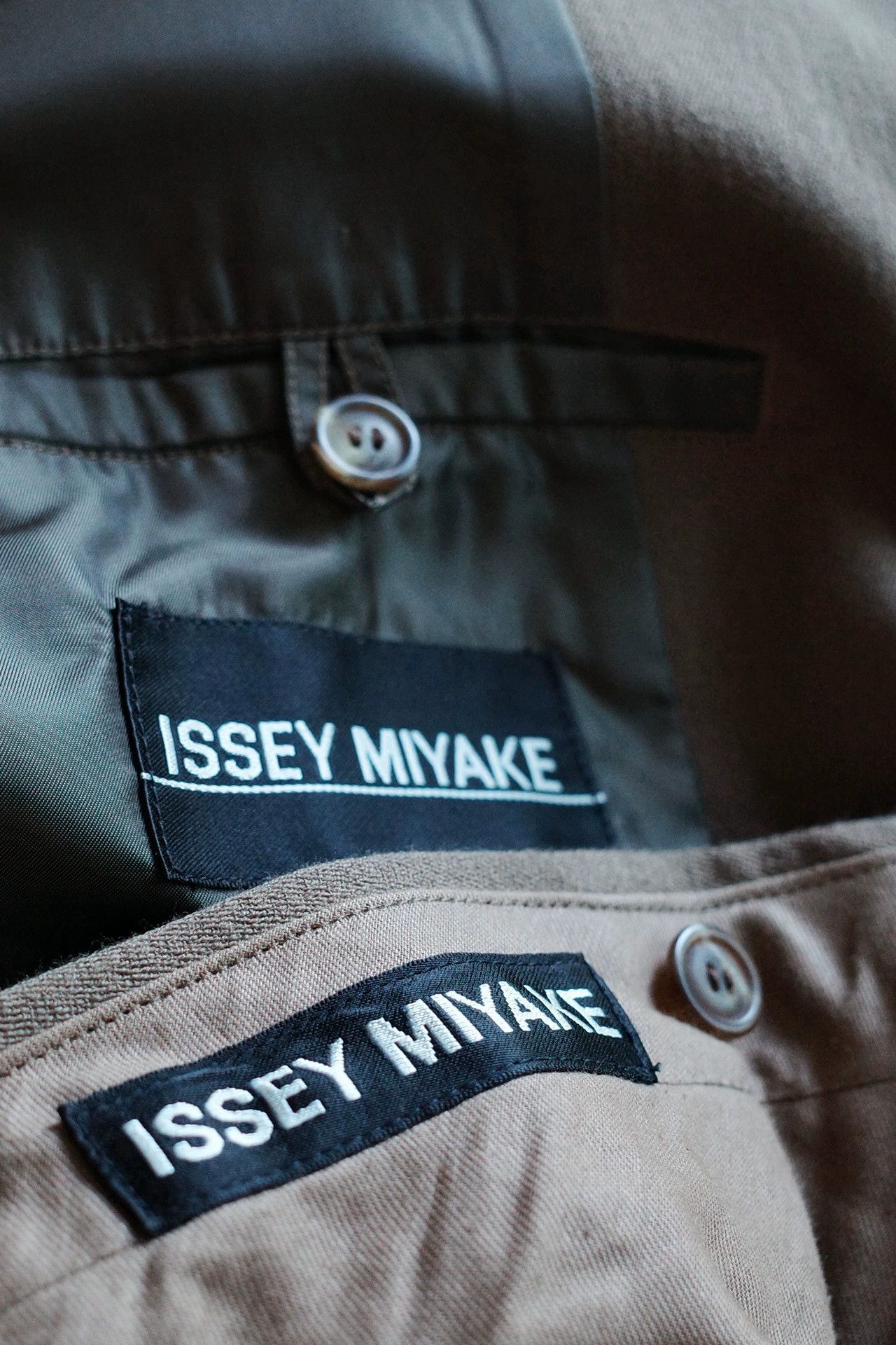Issey Miyake Issey Miyake 90s Scimitar Sleeve Wool Bomber Jacket Set Size US M / EU 48-50 / 2 - 6 Thumbnail