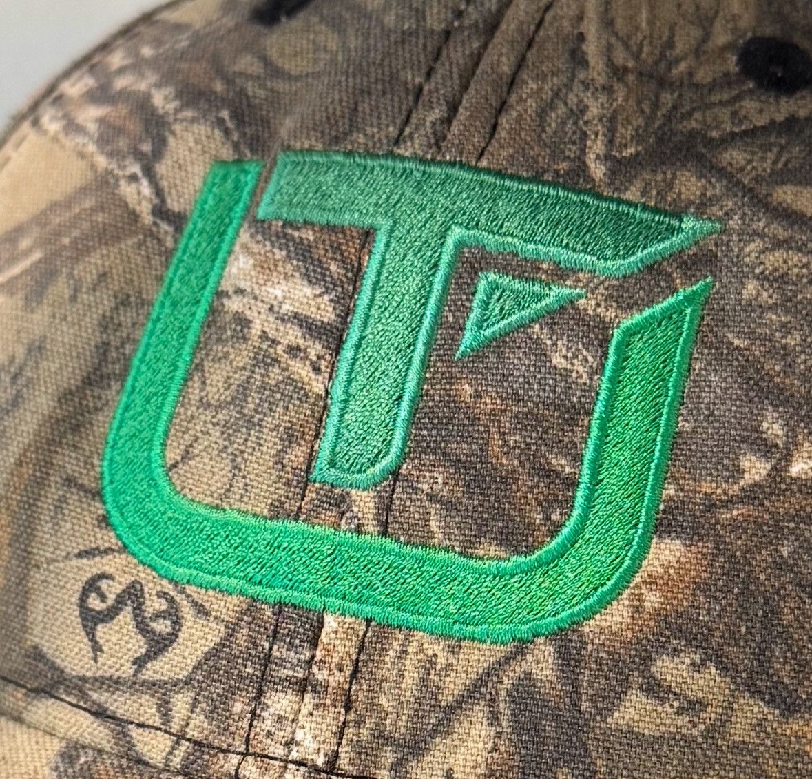 Realtree RealTree Real Tree Camo Hat Vintage UFT Logo Custom Size ONE SIZE - 4 Thumbnail