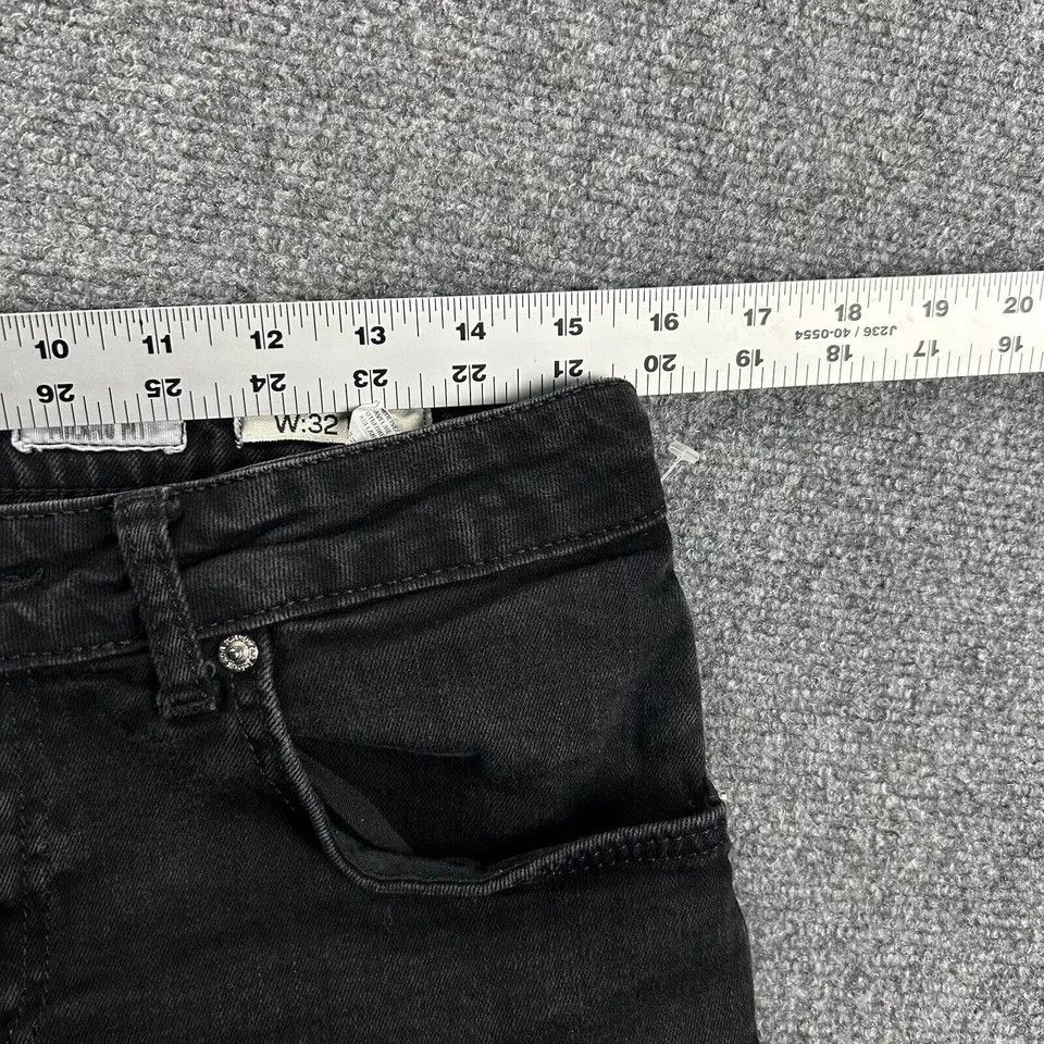 Other Ron Tomson Jeans Mens 32x32 Denim Charcoal Wash Skinny Leg Size US 32 / EU 48 - 4 Thumbnail