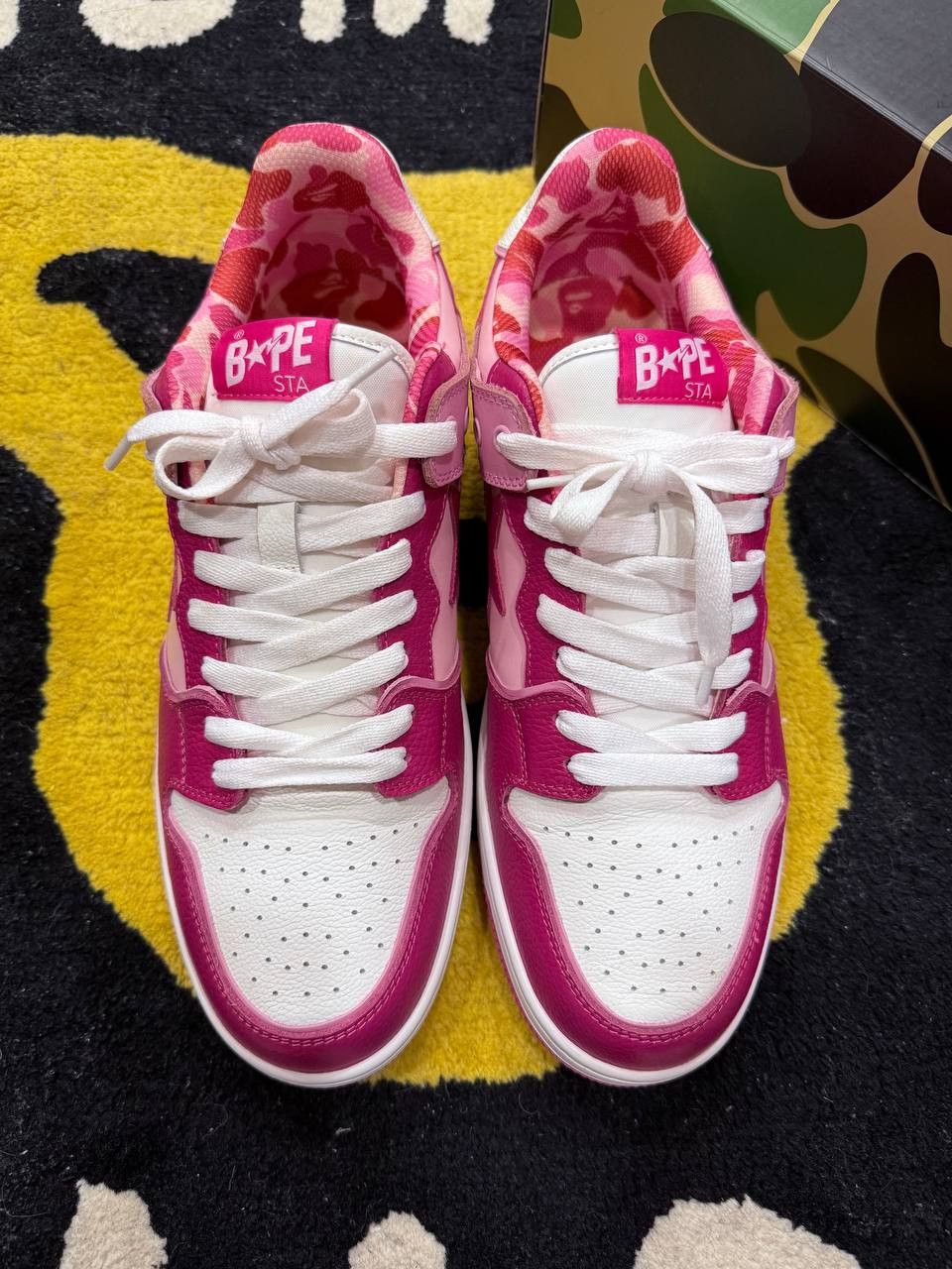 Bape Bape SK8 Sta ABC Camo Pink (2022) US13 Size US 13 / EU 46 - 4 Thumbnail