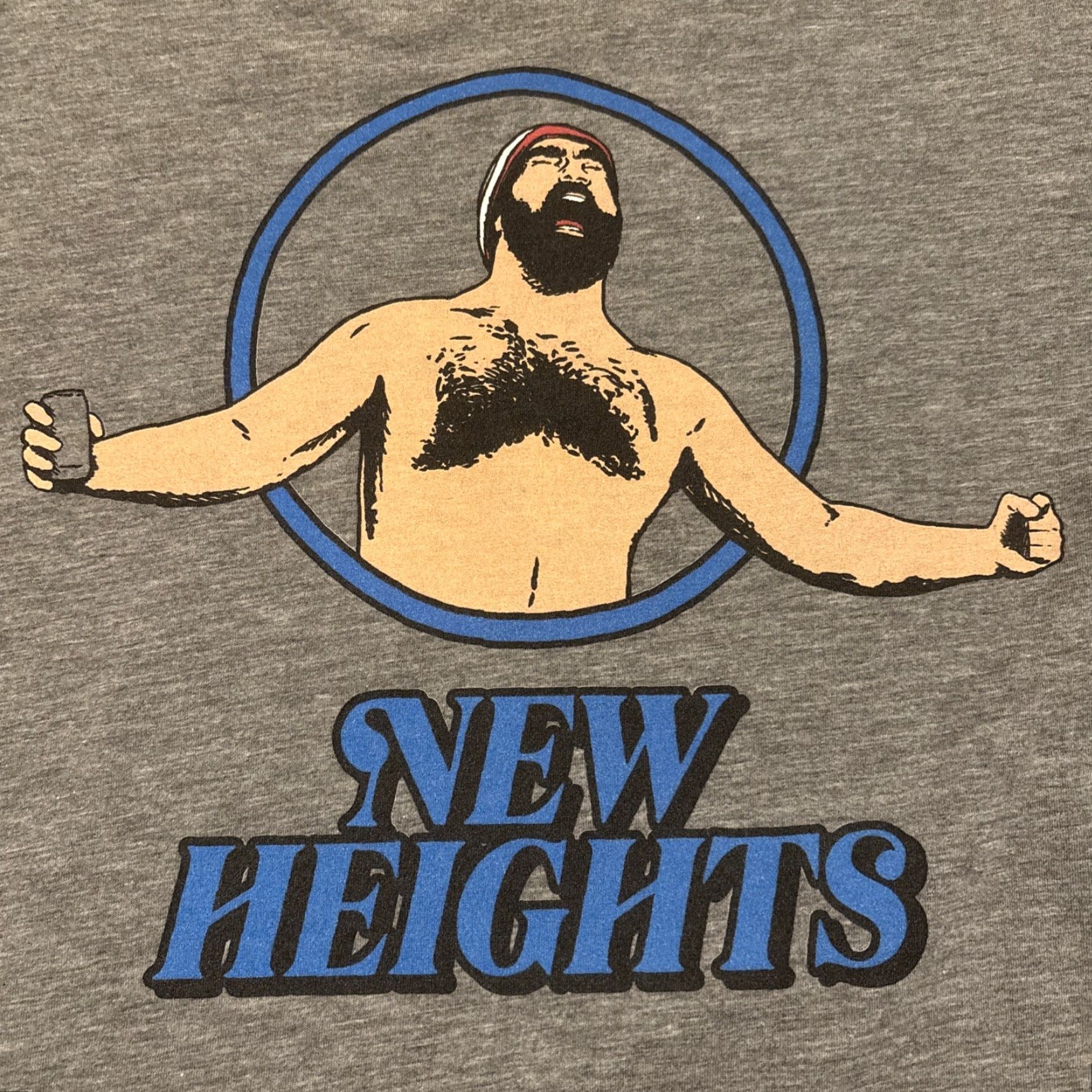 Vintage VINTAGE Homage Shirt Mens Medium Jason Kelce New Heights Gray Tee Short Sleeve Football Size US M / EU 48-50 / 2 - 2 Thumbnail