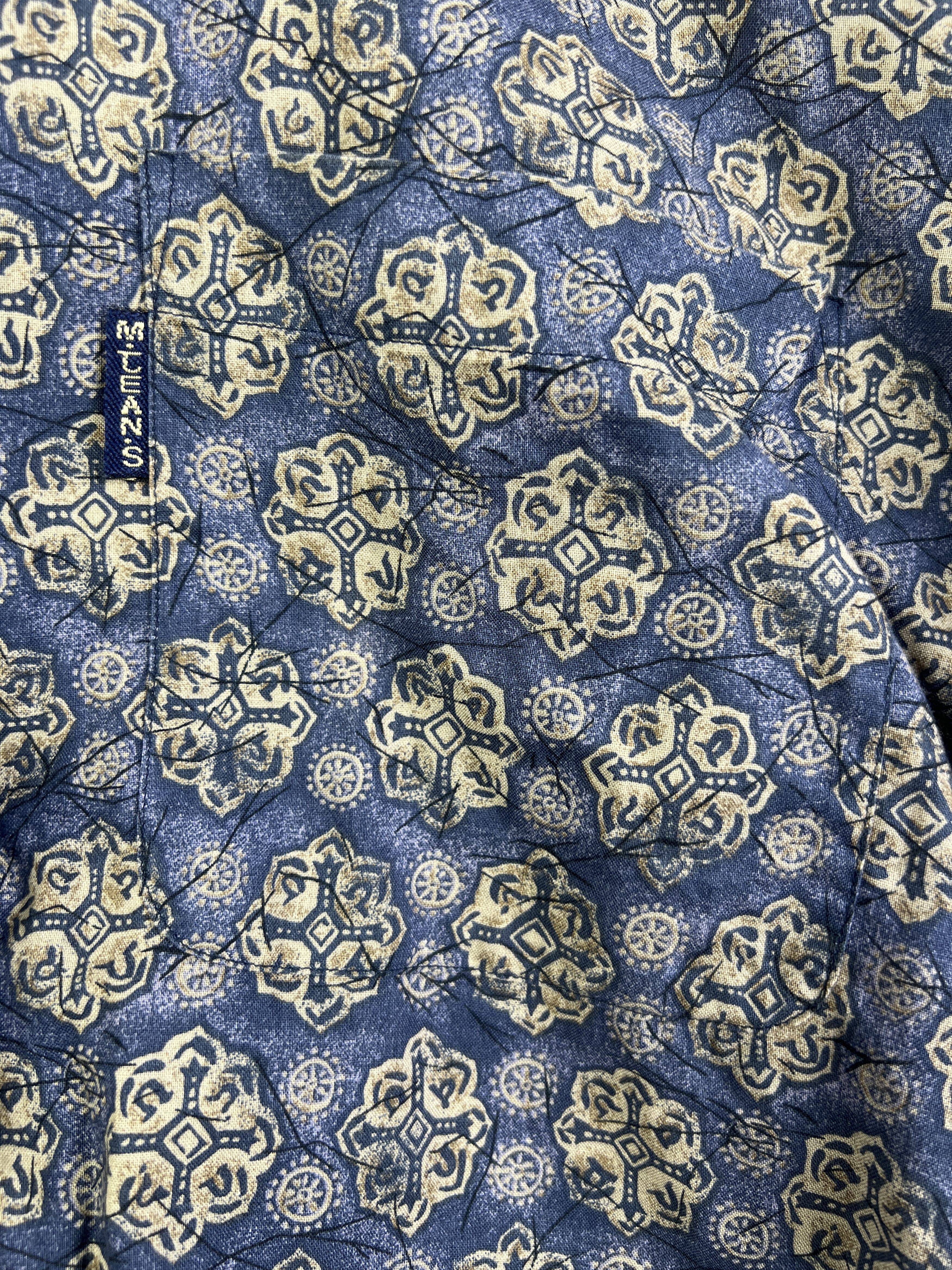 Michiko Koshino London Michiko London Jeans Printed Shirt (M) GTMP025 Size US M / EU 48-50 / 2 - 2 Thumbnail