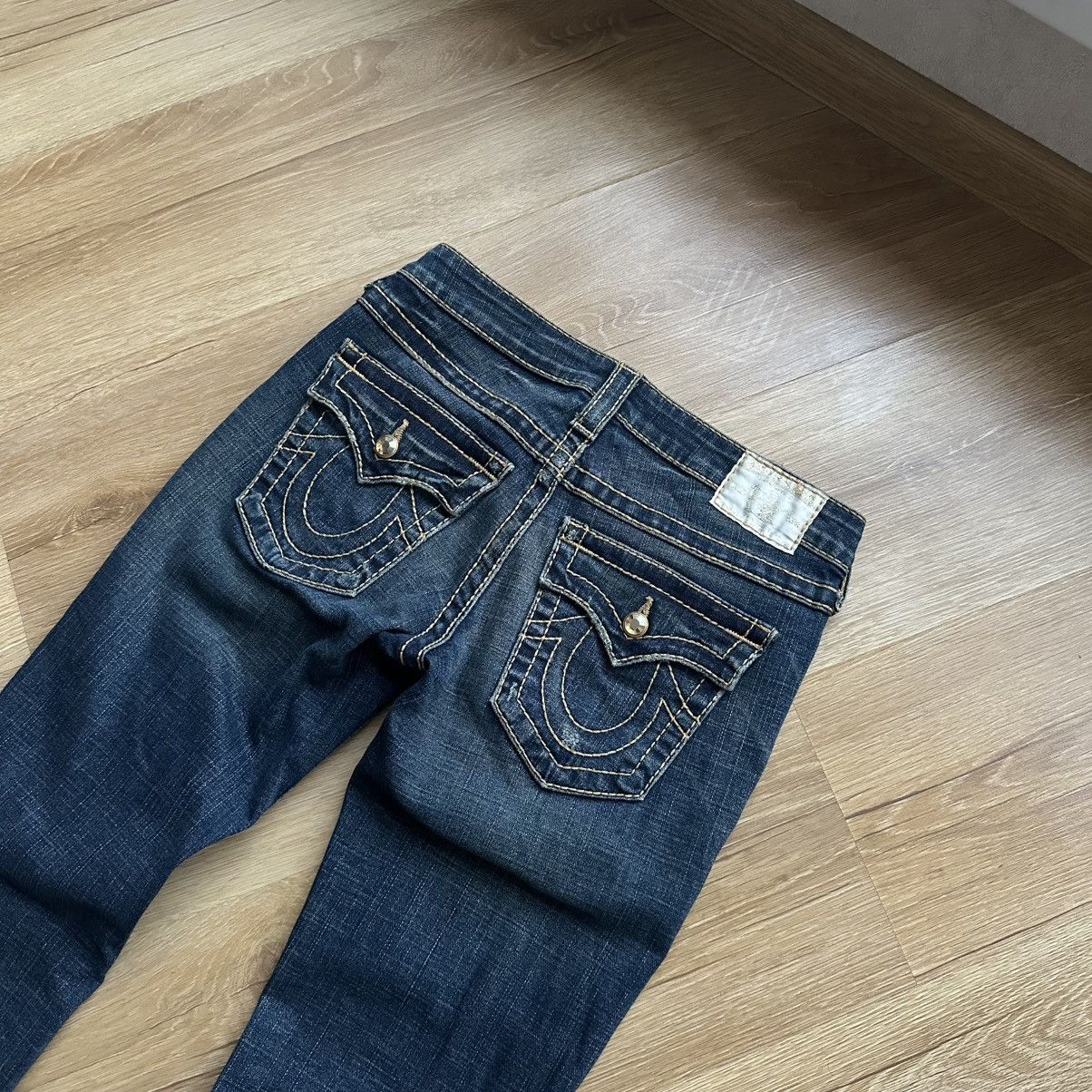 True Religion True Religion Swarowski Crystals Y2K Low Rise Skinny Jeans Size 27" / US 4 / IT 40 - 5 Thumbnail