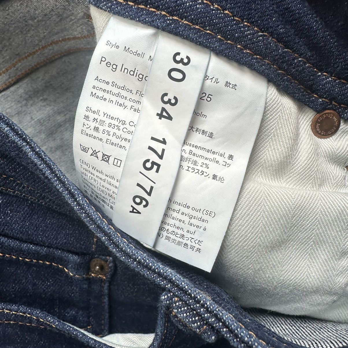 Acne Studios Acne Studios Bla Konst North Indigo Men Jeans Size US 30 / EU 46 - 9 Thumbnail