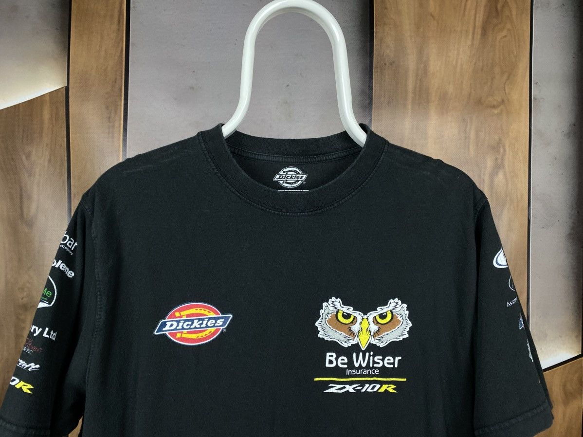 Diesel 🚧Vintage T-Shirt Dickies Be Wiser Insurance Moto Kawasaki🚧 Size US M / EU 48-50 / 2 - 7 Thumbnail