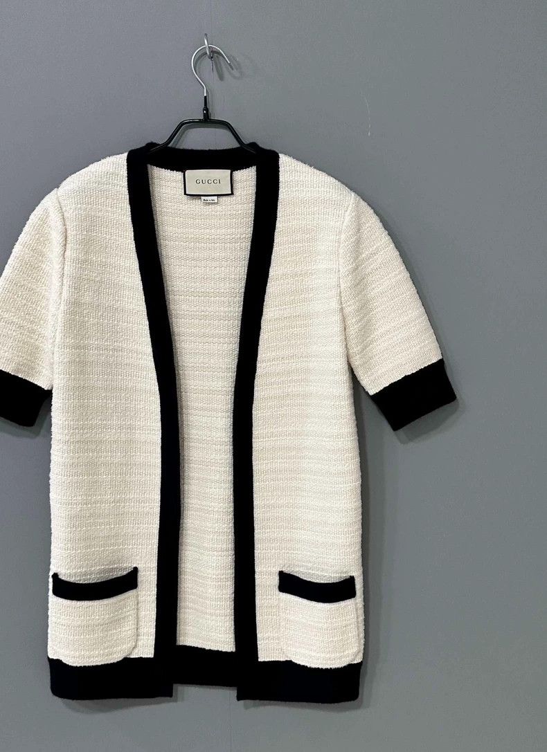 Gucci Gucci Knitted cardigan jacket Size S / US 4 / IT 40 - 2 Thumbnail