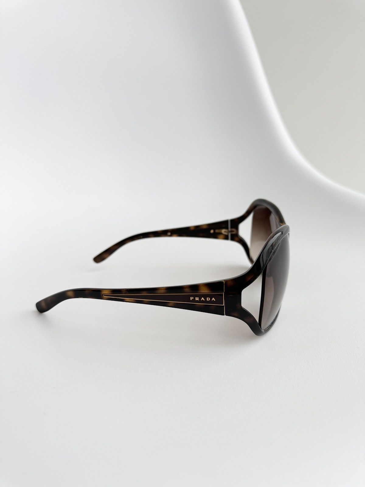 Prada Prada Prada Plastic 53□23 Tortoiseshell Sunglasses