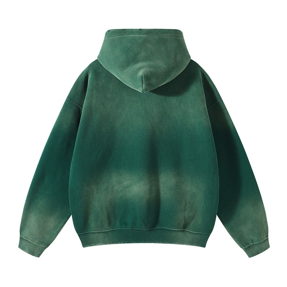 Japanese Brand × Vintage Washing Spray Dyeing Baggy Hoodie Design Size US XL / EU 56 / 4 - 2 Thumbnail