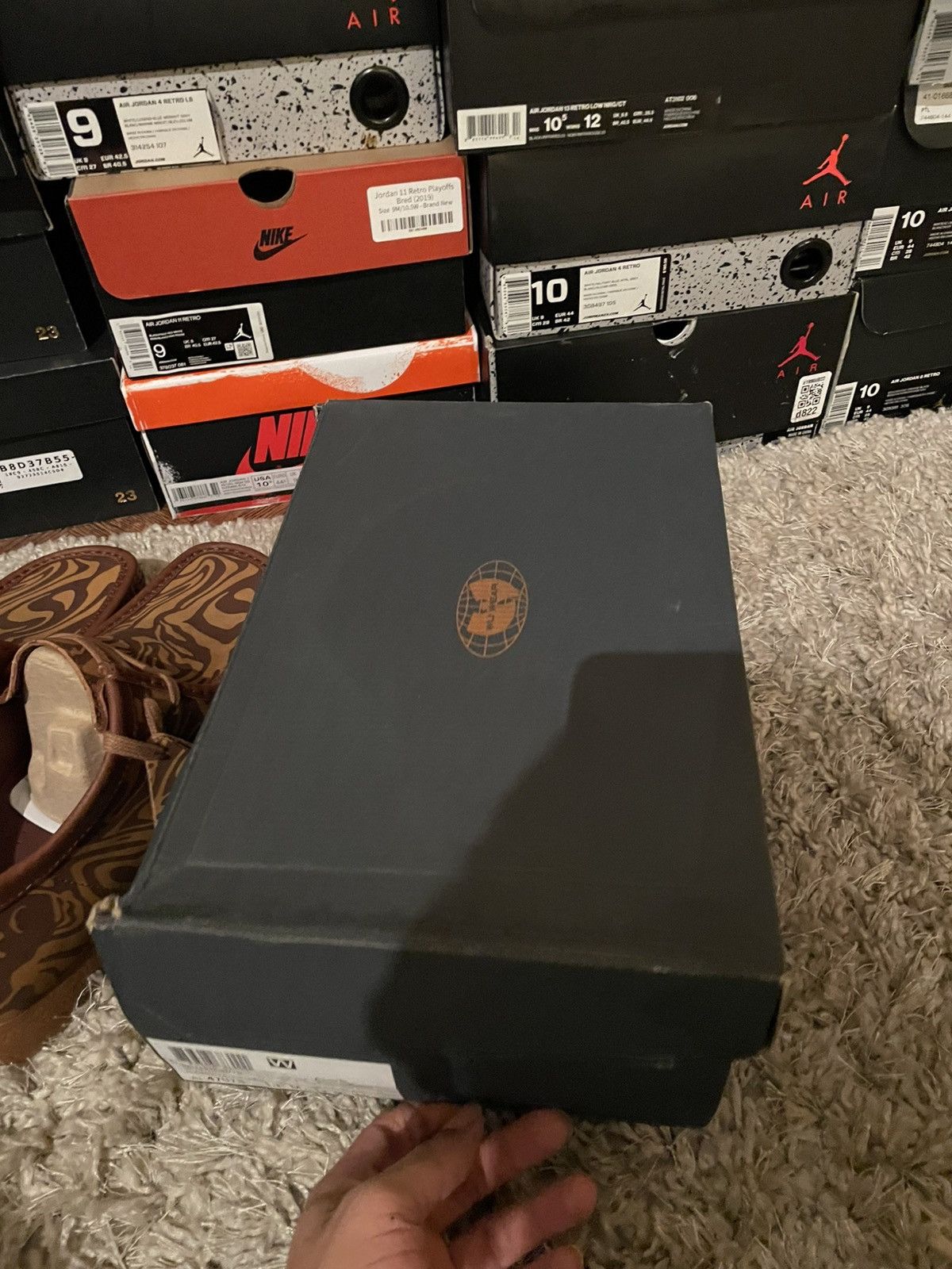 Wu-Tang Clan Clarks x Wu Wear Wallabees Size US 13 / EU 46 - 9 Thumbnail