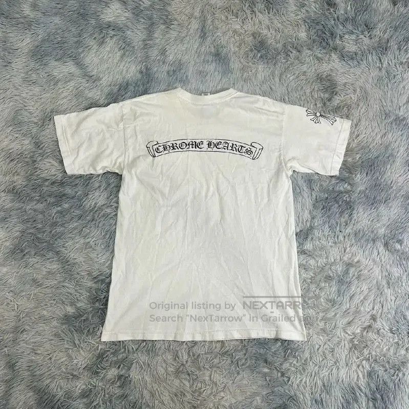 Chrome Hearts Chrome Hearts White Cotton Men's T-Shirt . Size US L / EU 52-54 / 3 - 1 Thumbnail