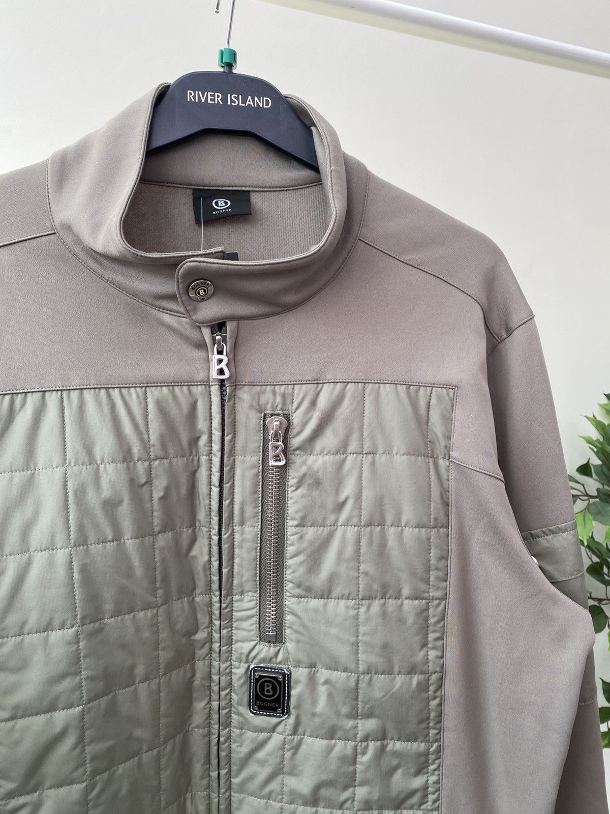 Bogner Vintage Bogner Quilted Zip Jacket Full Zip Lightweight Size XL / US 12-14 / IT 48-50 - 4 Thumbnail