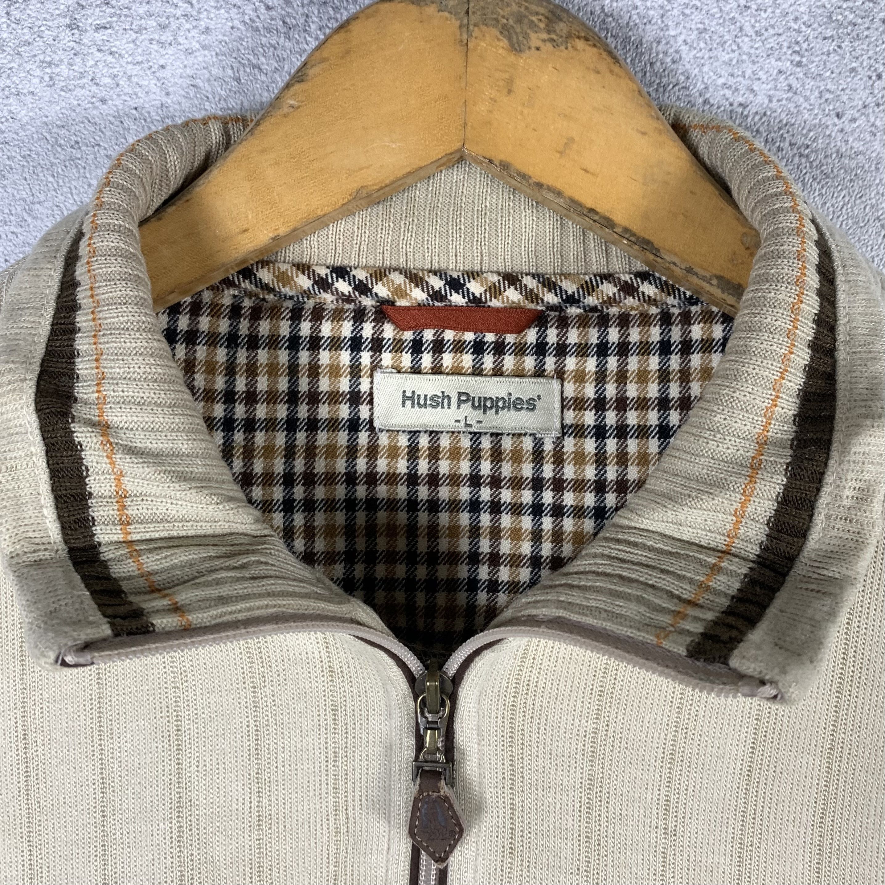 Hush Puppies Vintage Hush Puppies Halfzip Sweatshirt Crewneck Size US L / EU 52-54 / 3 - 4 Thumbnail