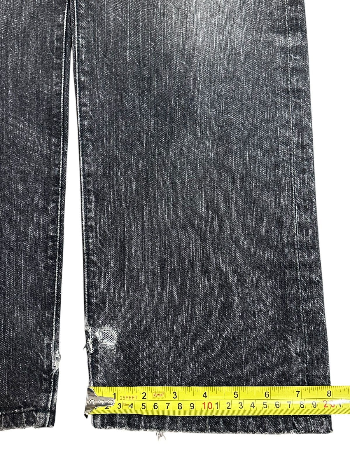 GU Vintage Japanese GU Faded Wash Style Baggy Jeans Size US 34 / EU 50 - 15 Thumbnail
