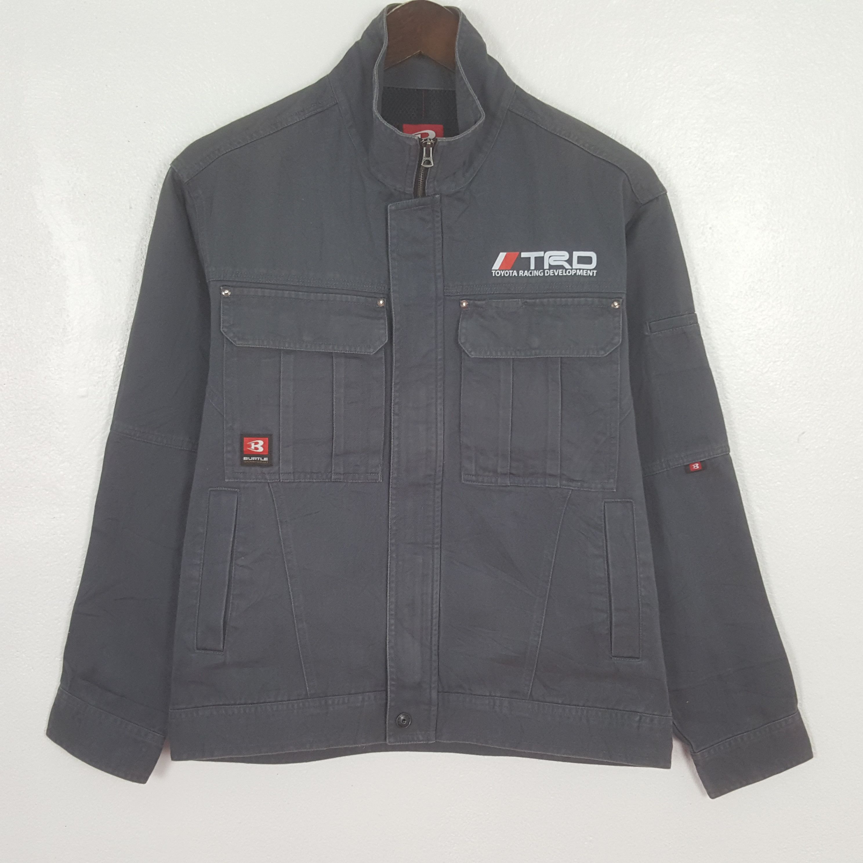 Japanese Brand Vintage Toyota Racing TRD Custom Worker Jacket Size US M / EU 48-50 / 2 - 3 Thumbnail