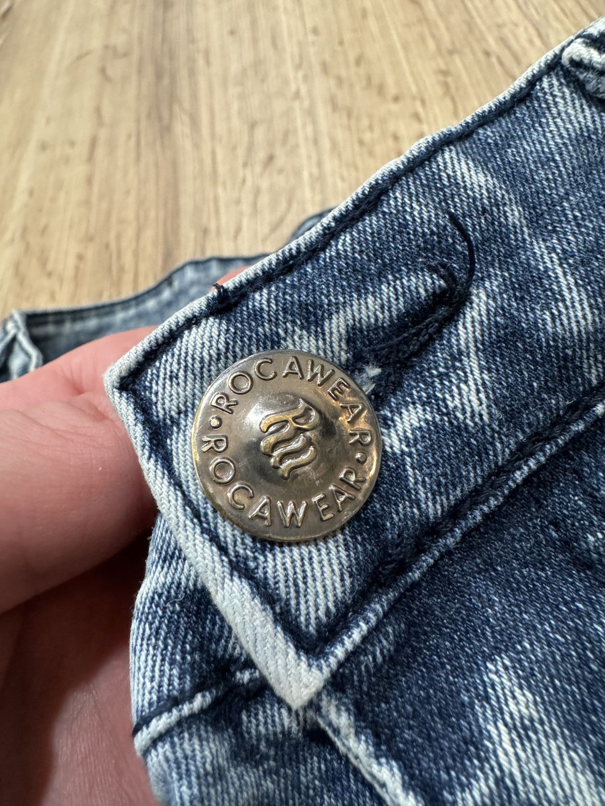 Vintage Y2K Rocawear JNCO Style Denim Jeans W36 L30