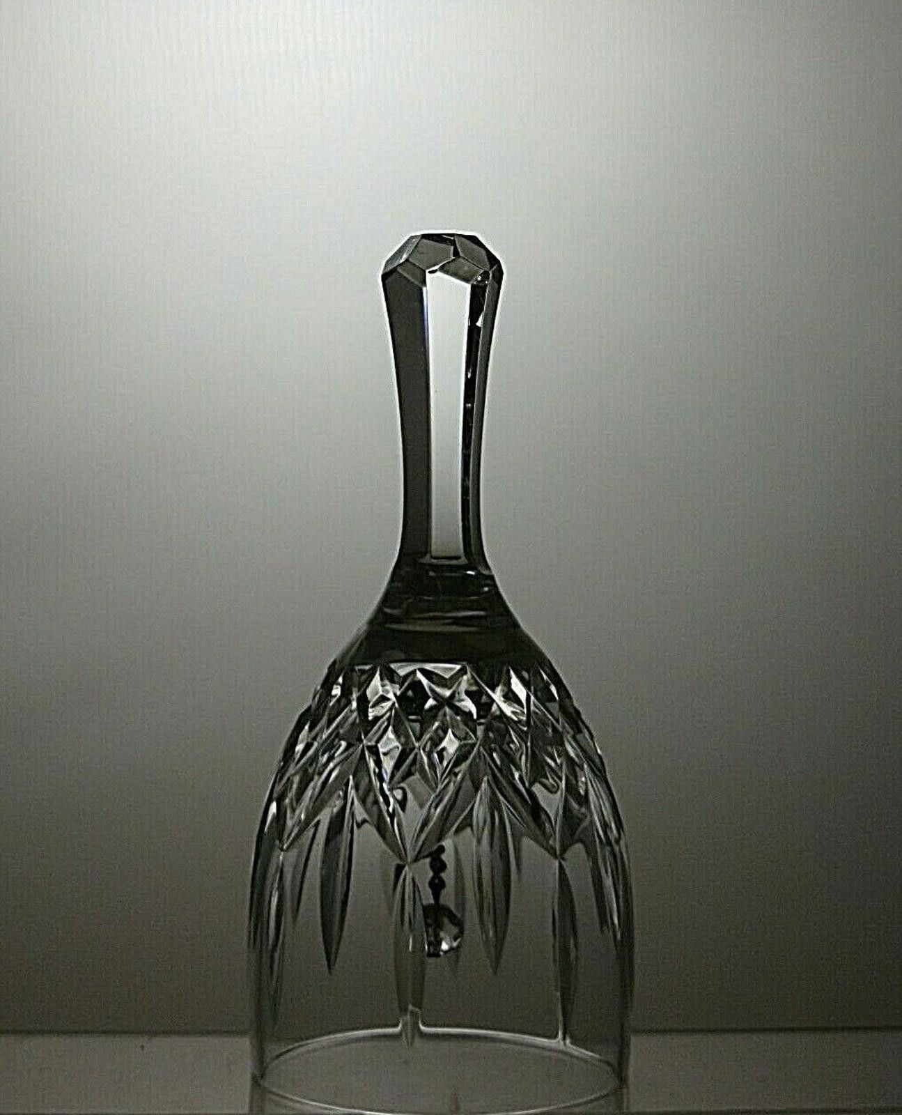 Other Lead Crystal Cut Glass Bell 6 1/8" Size ONE SIZE - 3 Thumbnail