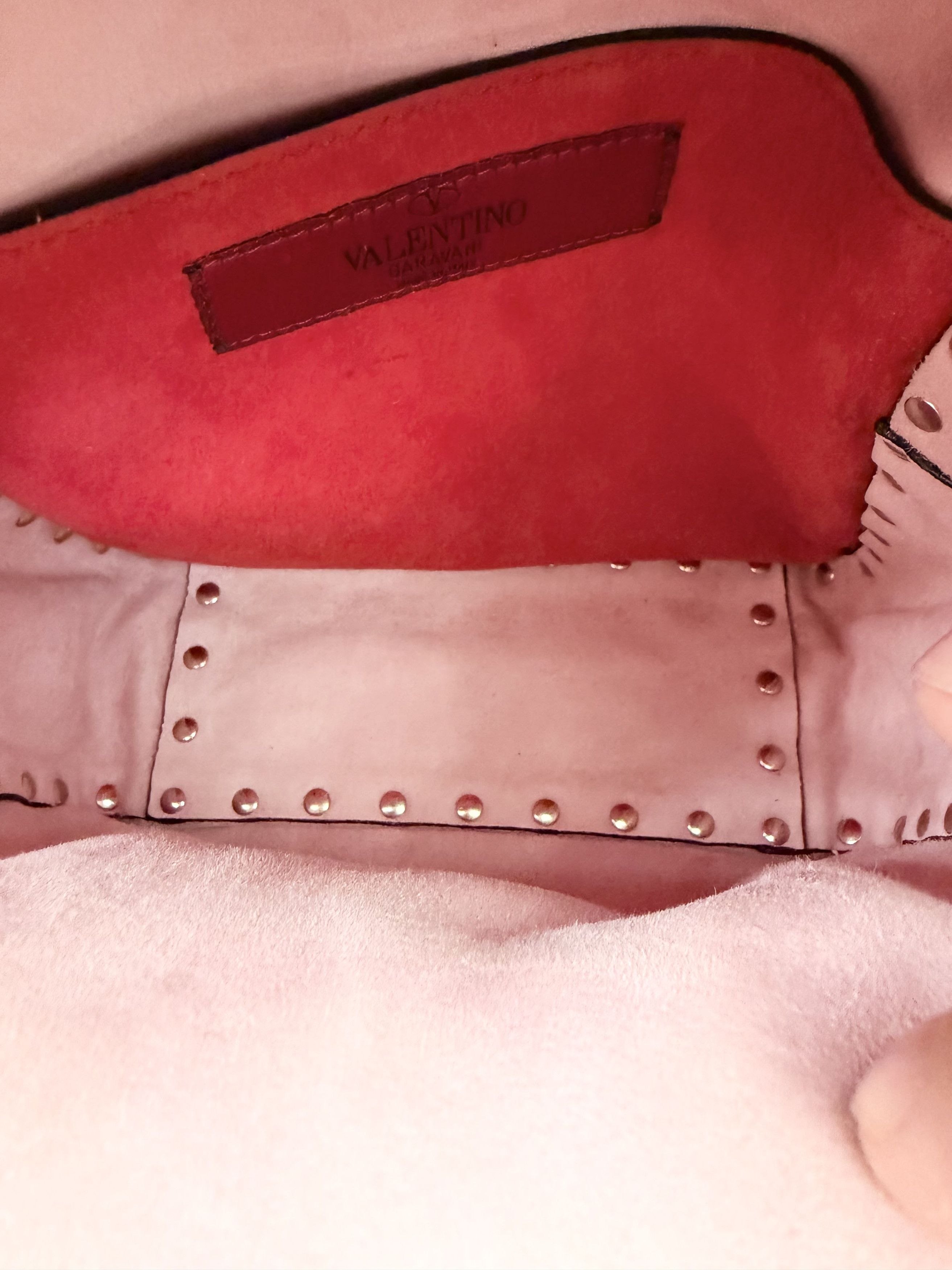 Other Authentic Valentino Rockstud Pink Mini Backpack Size ONE SIZE - 11 Thumbnail