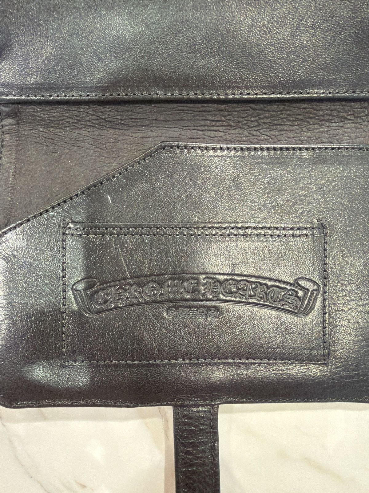 Chrome Hearts Chrome Hearts Leather Notebook Holder Size ONE SIZE - 6 Thumbnail