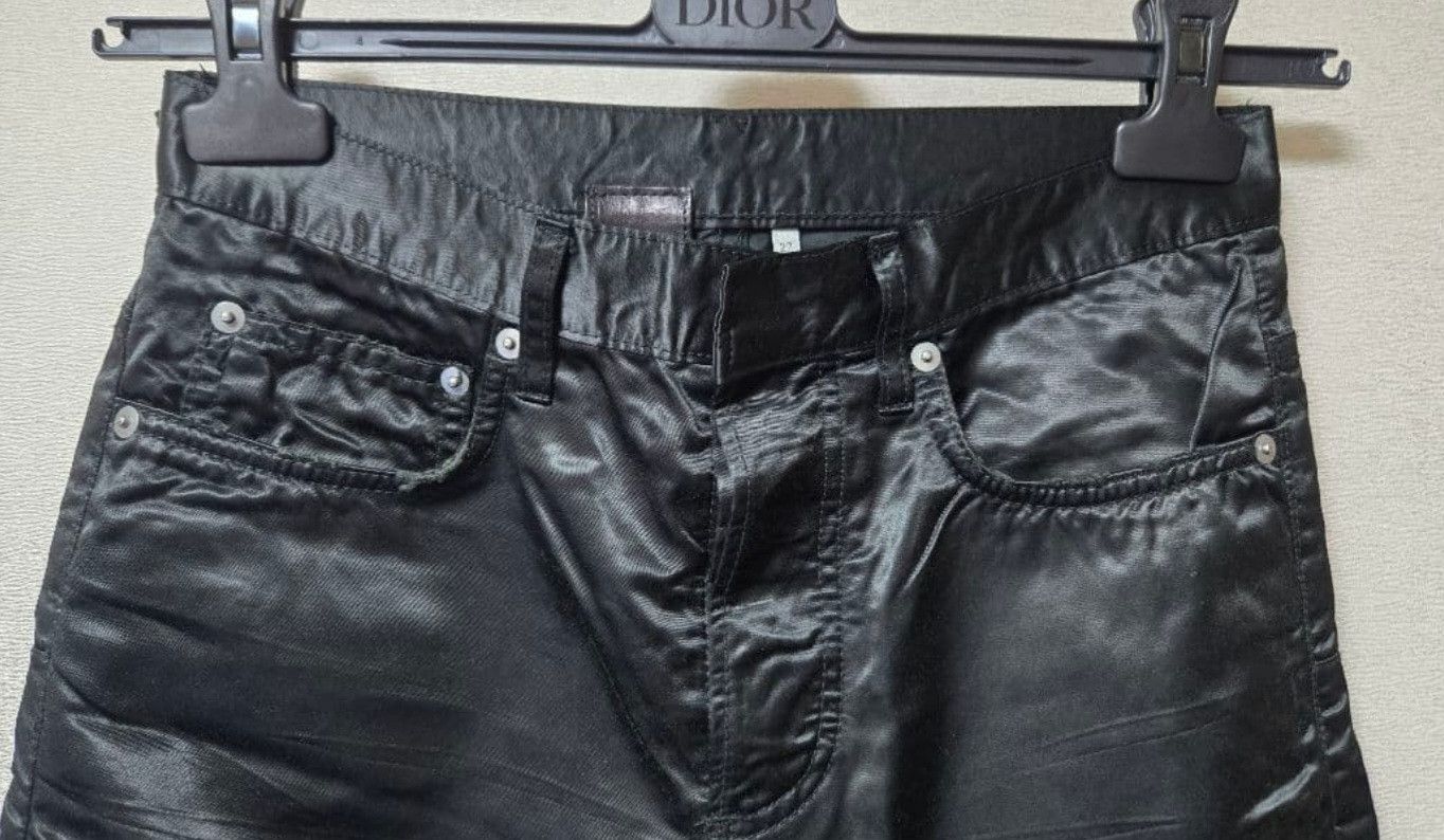 Dior NWT Archive AW06 Dior Homme Hedi-era Cotton Rayon Denim 27 Size US 27 - 3 Thumbnail