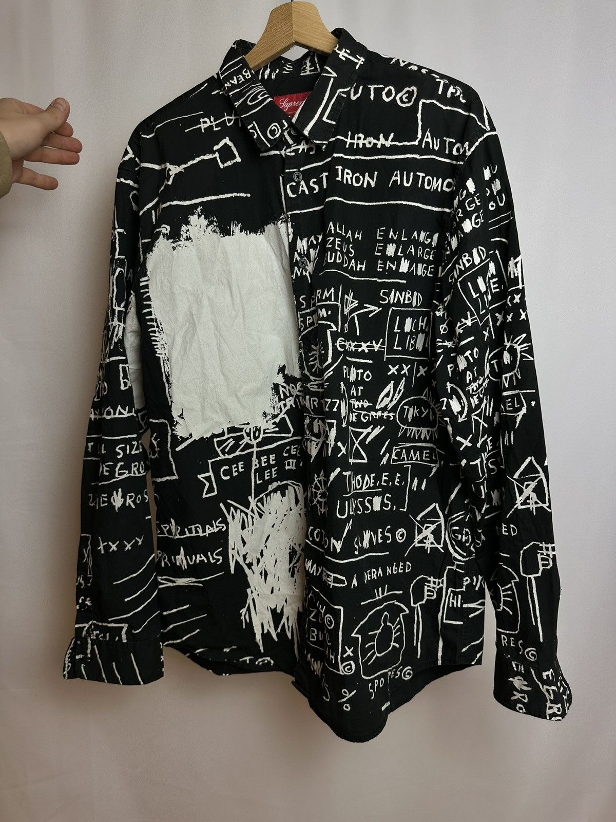 Supreme x Jean Michel Basquiat button up shirt