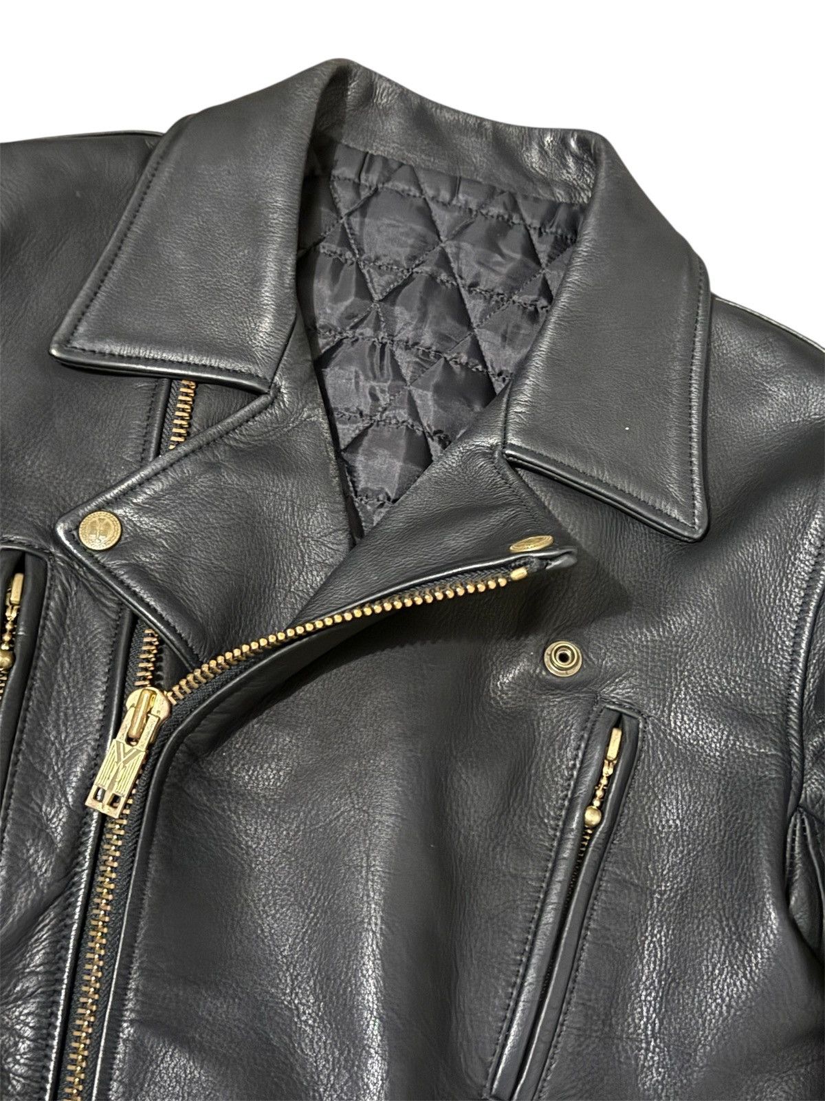 Blackmeans Blackmeans Leather Biker Backet Size US M / EU 48-50 / 2 - 3 Thumbnail