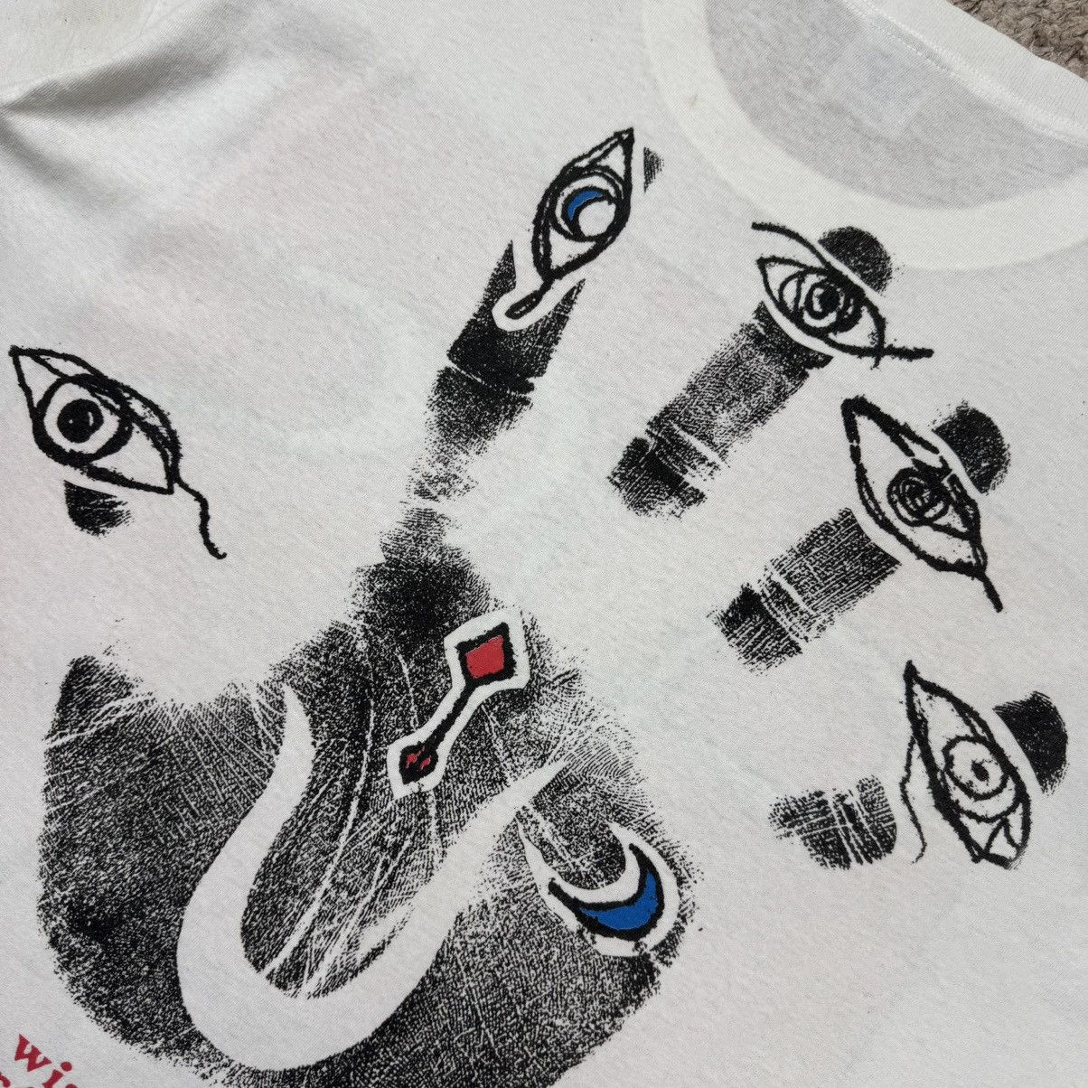 Band Tees Vintage The Cure Wish Tour T-shirt Size US XXL / EU 58 / 5 - 9 Thumbnail