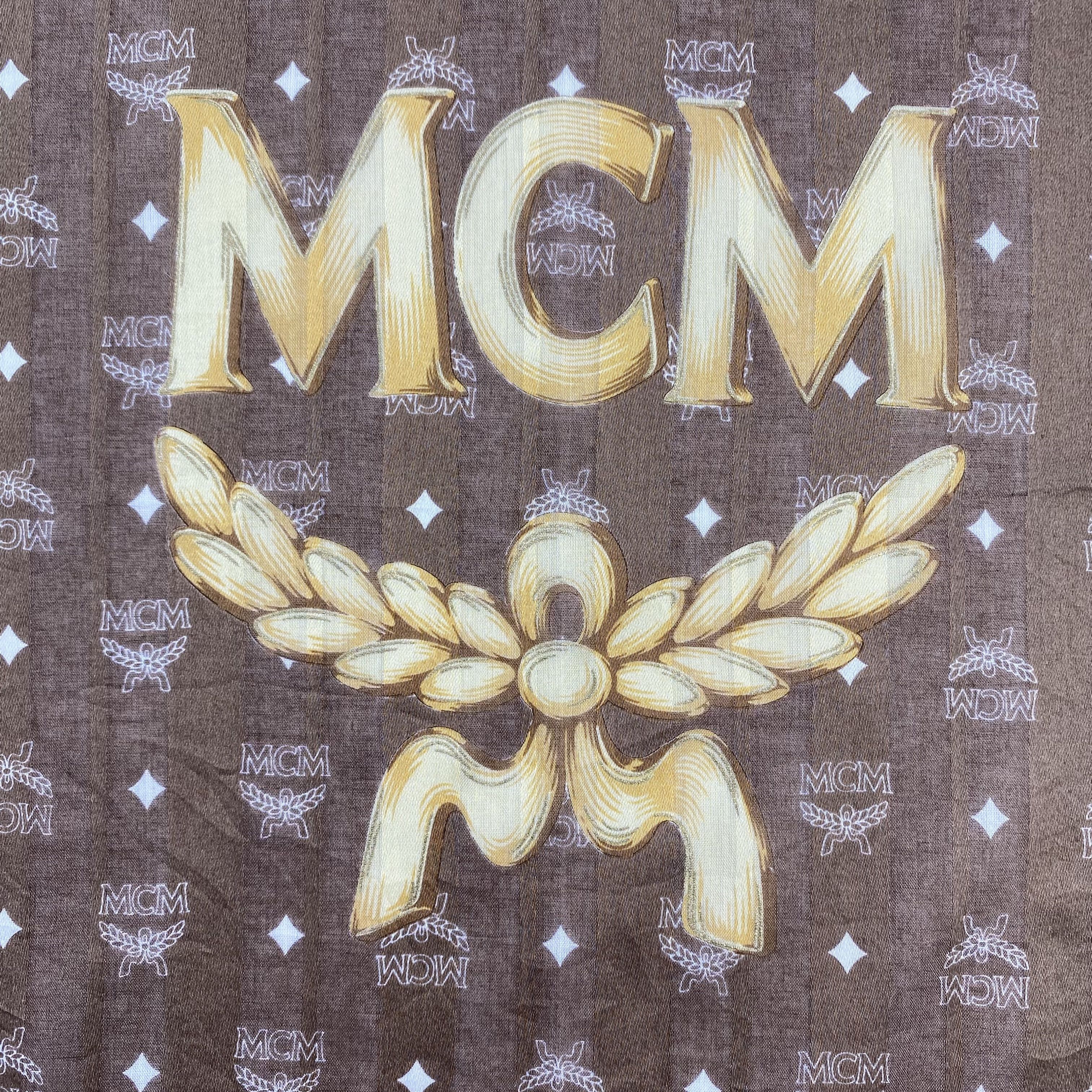 MCM × Vintage MCM Neckerchief / Bandana / Handkerchief-P784 Size ONE SIZE - 4 Thumbnail