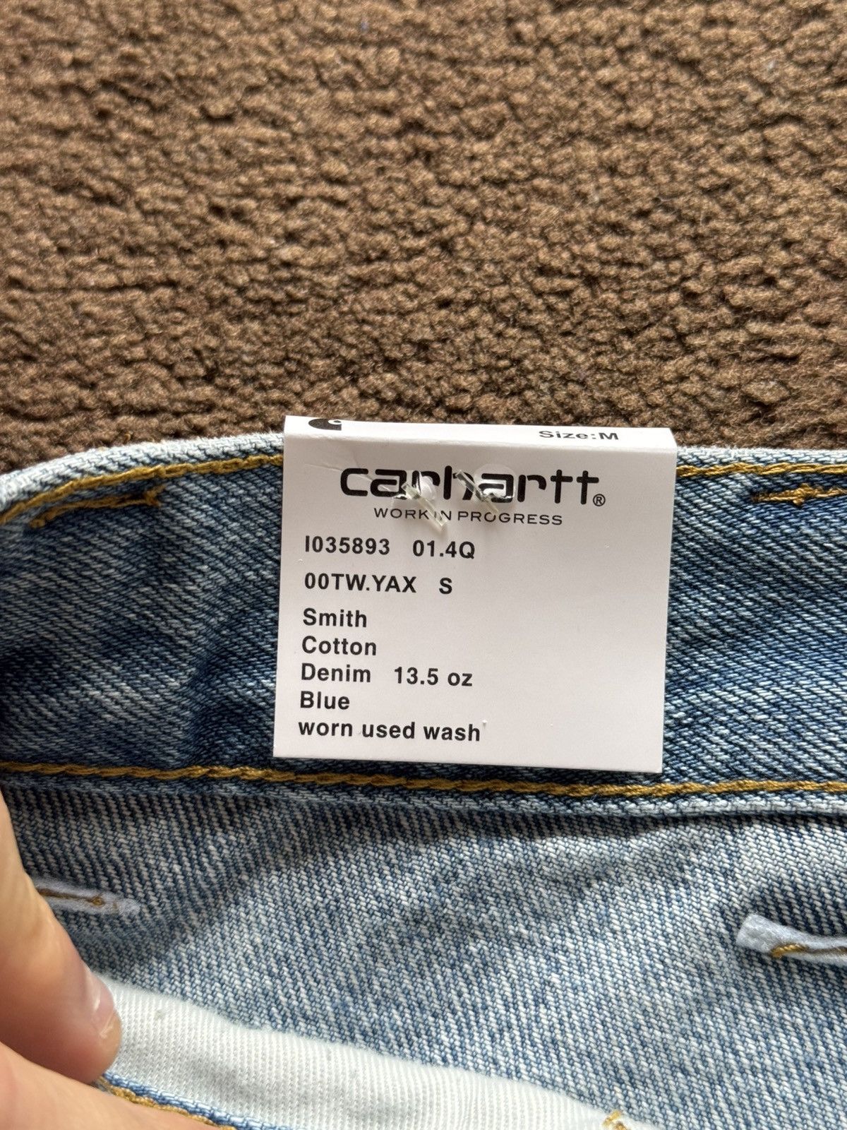 Carhartt Wip Carhartt Double Knee OG Pants Baggy Jeans New With Tags Blue Size US 32 / EU 48 - 6 Thumbnail