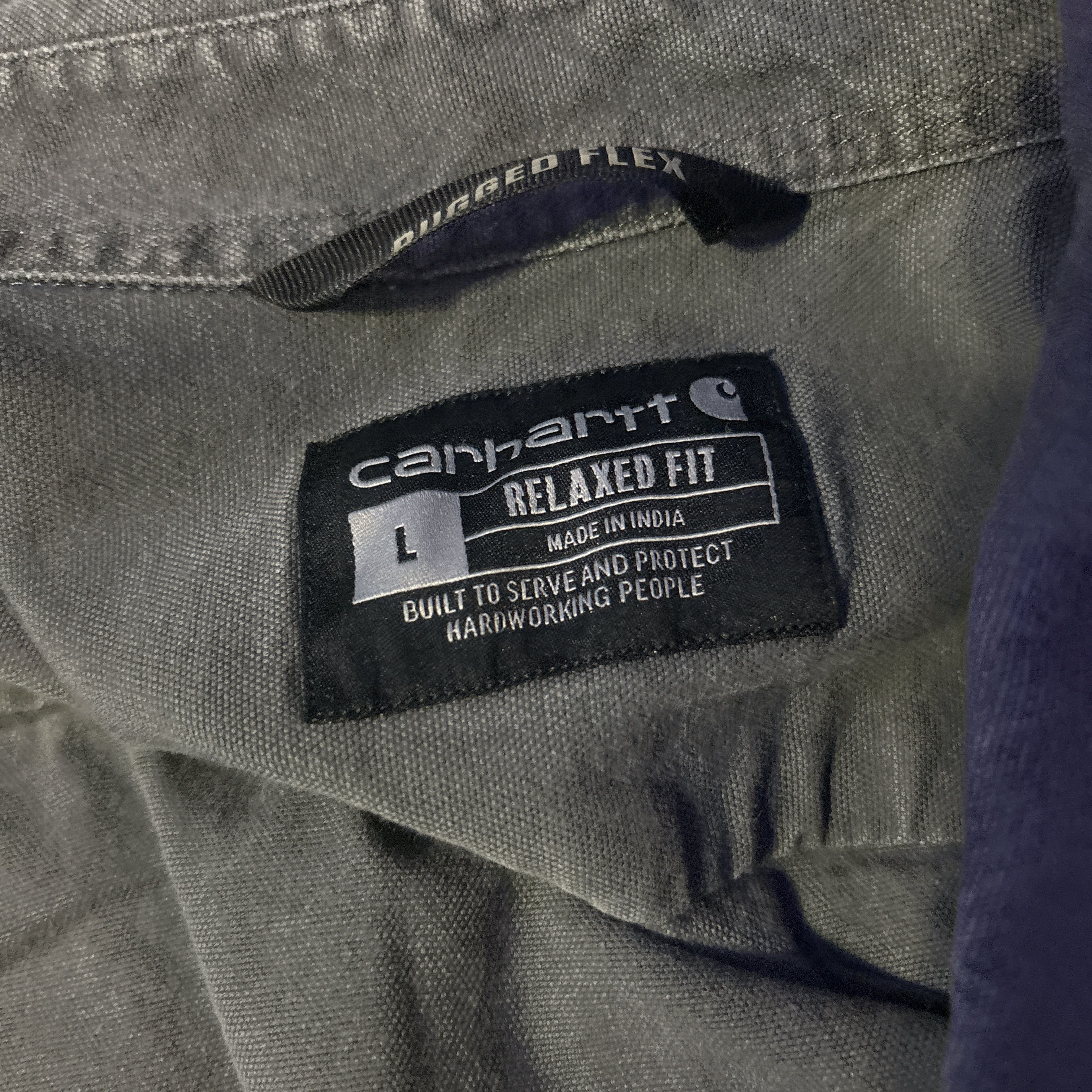 Carhartt Carhartt L grey button up Size US L / EU 52-54 / 3 - 3 Thumbnail