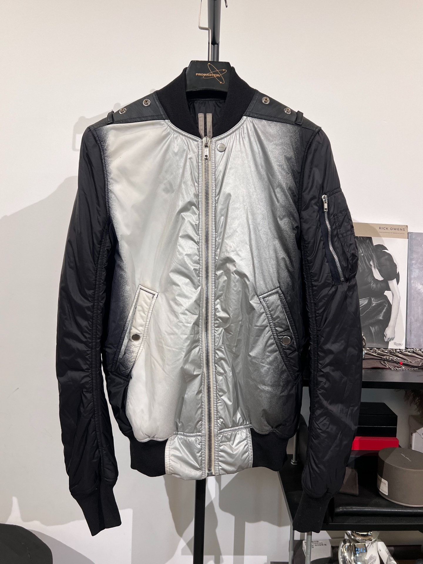 Rick Owens MA-1ジャケット 50 Mサイズ Rick Owens - 【美品】 Rick Owens / リックオウエンス | MA-1