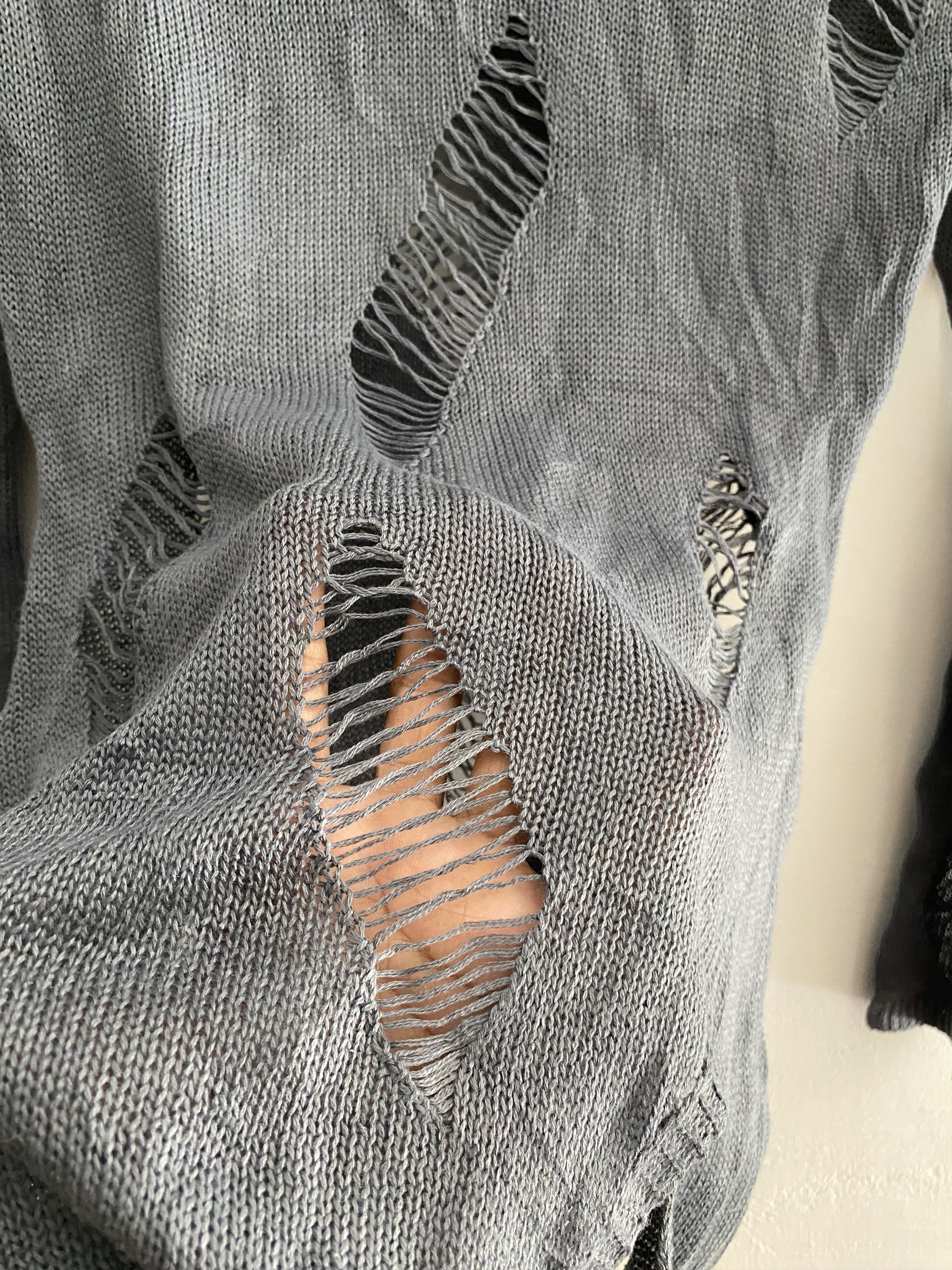 Beauty Beast × Hysteric Glamour × If Six Was Nine Japanese unknwn distressed knit Size US M / EU 48-50 / 2 - 5 Thumbnail