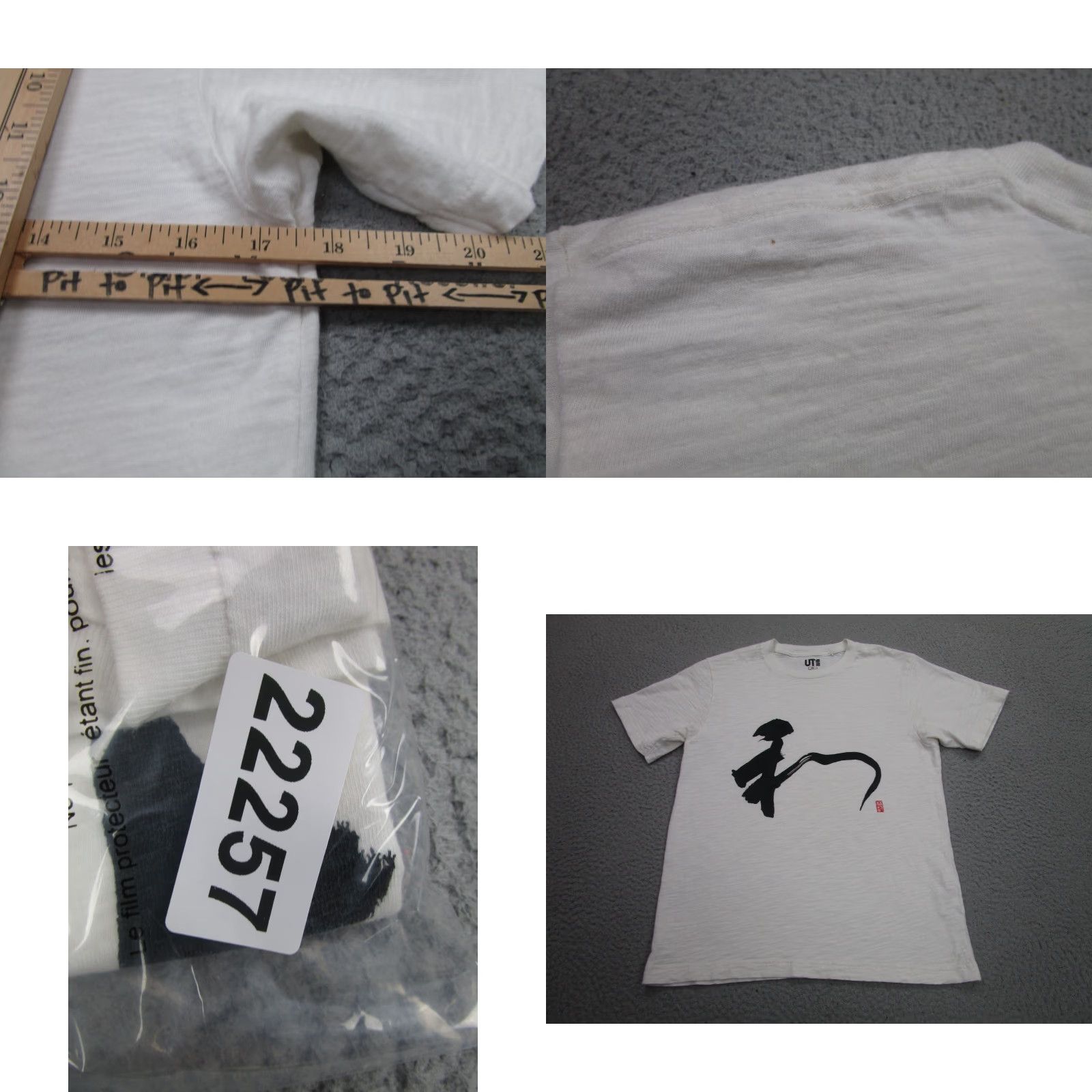 Uniqlo VINTAGE Uniqlo Shirt Mens XS White Art Graphic Tee UT Art Print Size US XS / EU 42 / 0 - 8 Thumbnail