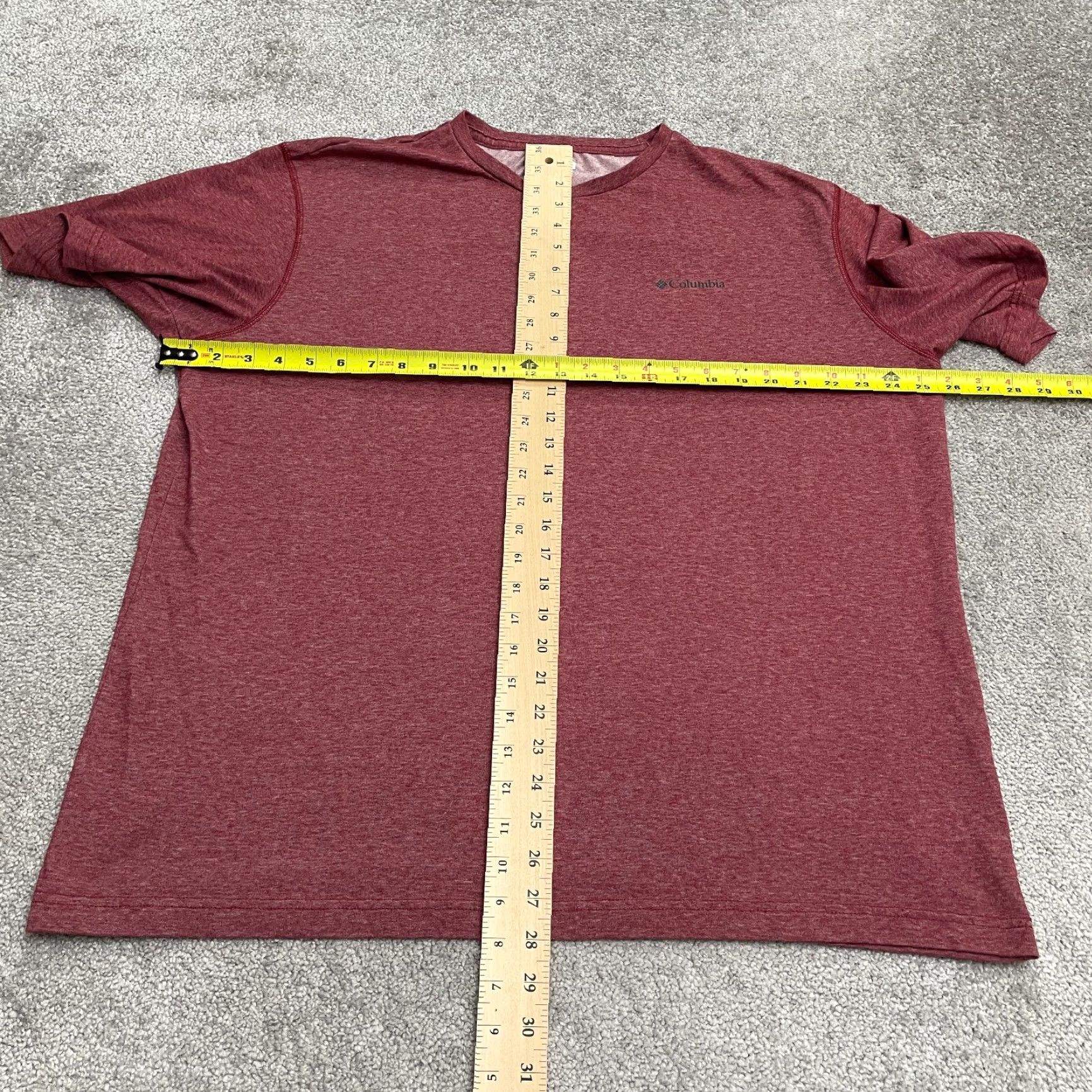 Vintage Columbia Omni Wick T-Shirt Men XXL Red Crew Neck Short Sleeve Active Outdoor Tee Size US XXL / EU 58 / 5 - 7 Thumbnail