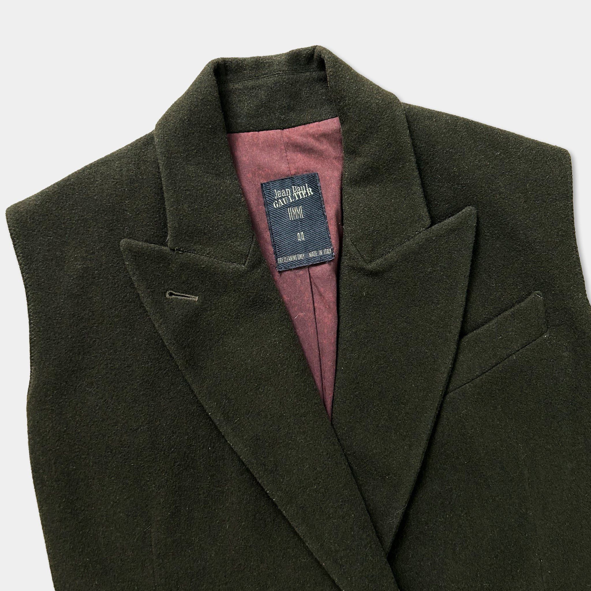 Jean Paul Gaultier Jean Paul Gaultier Femme Double Breasted Blazer Vest Size L / US 10 / IT 46 - 2 Thumbnail