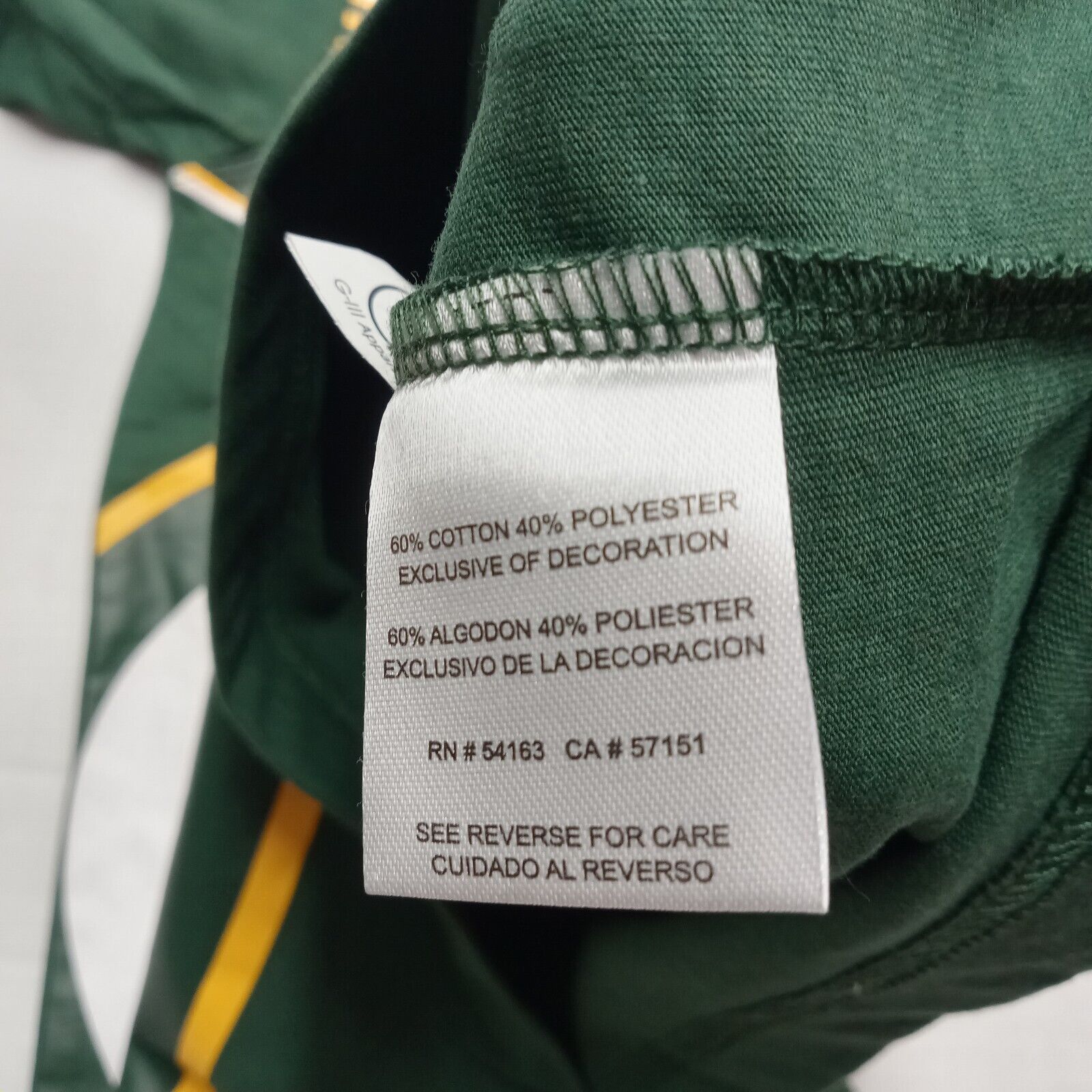 Starter STARTER Green Bay Packers Graphic T-Shirt Men's S Green Tee Size US S / EU 44-46 / 1 - 8 Thumbnail